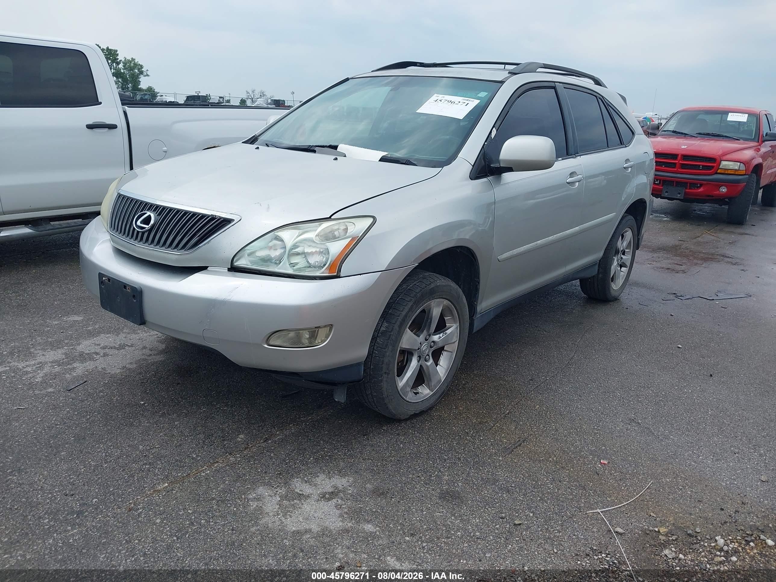 2004 Lexus Rx 330   Silver vin: JTJHA31UX40023985
