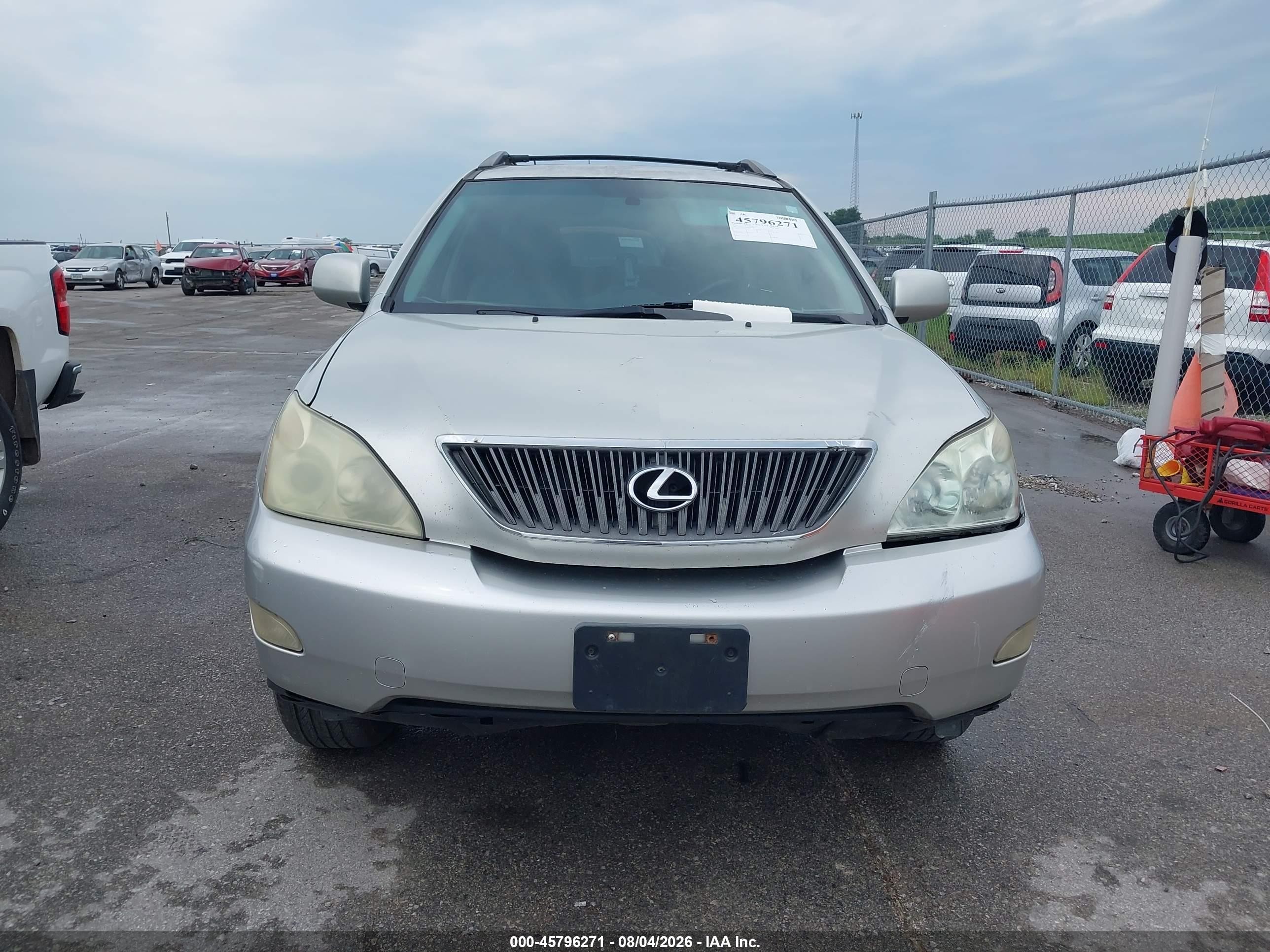 2004 Lexus Rx 330   Silver vin: JTJHA31UX40023985