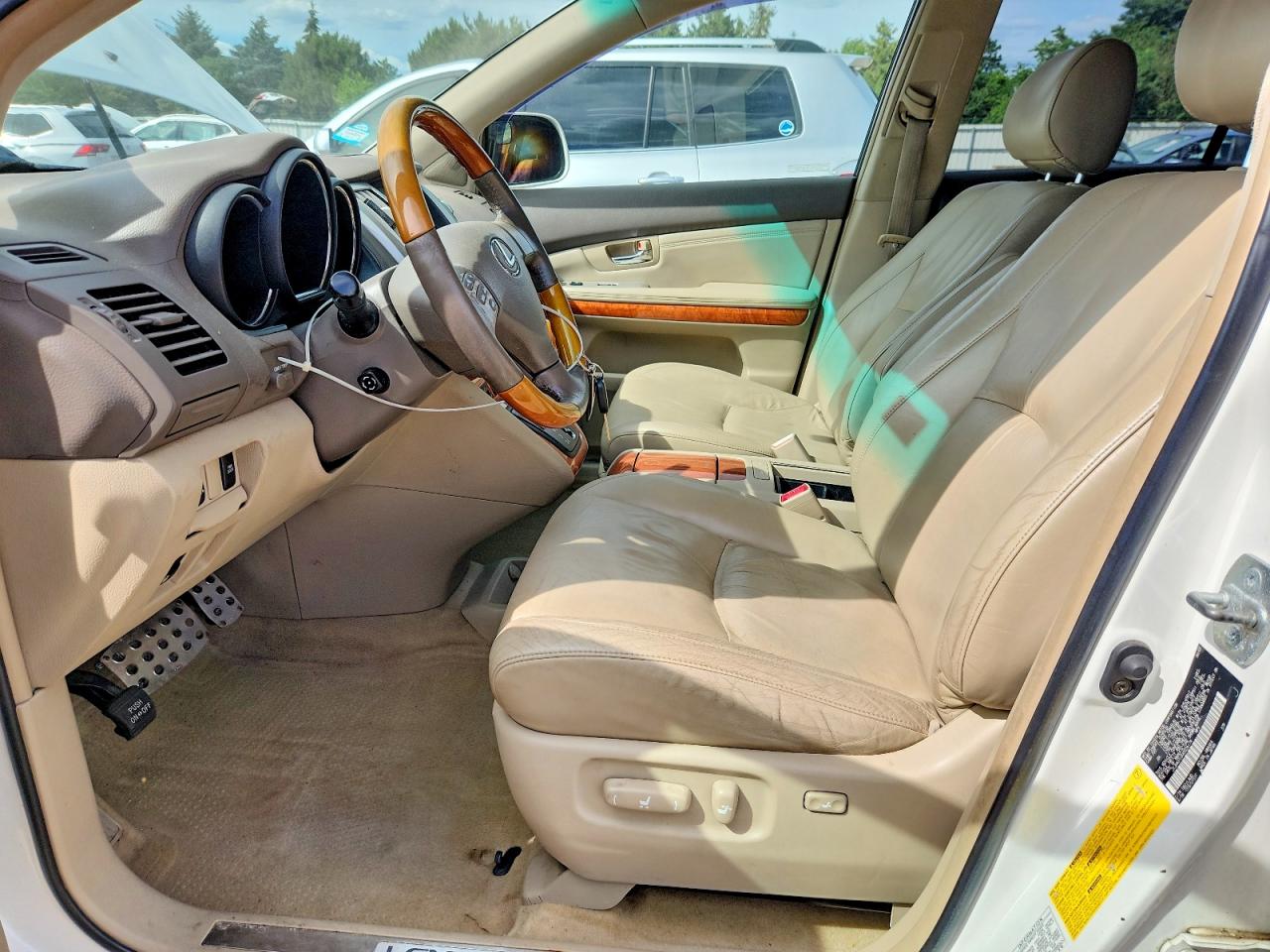 2004 Lexus Rx 330 White vin: JTJHA31UX40026174