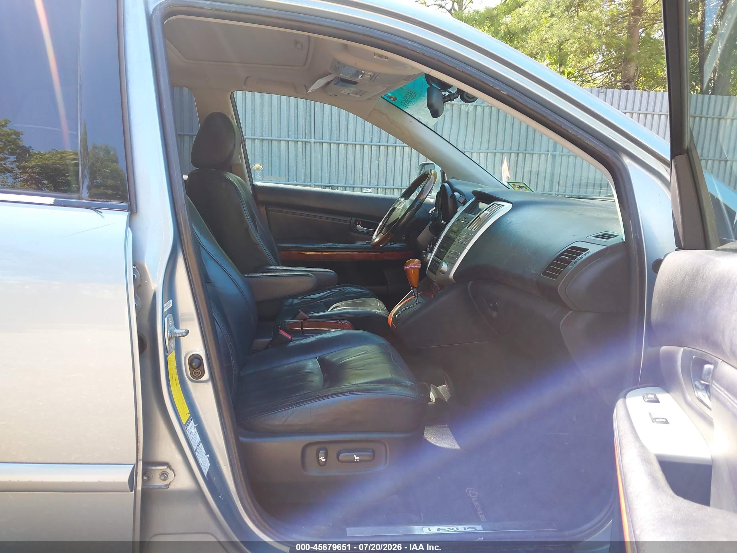 2004 Lexus Rx 330   Blue vin: JTJHA31UX40050023