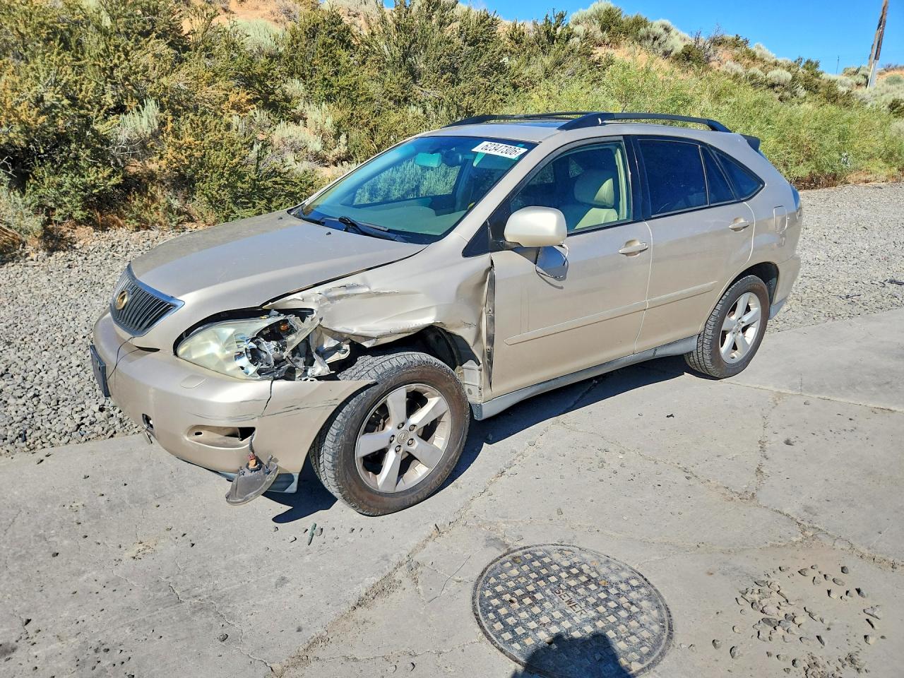 2004 Lexus Rx 330 Tan vin: JTJHA31UX40059854