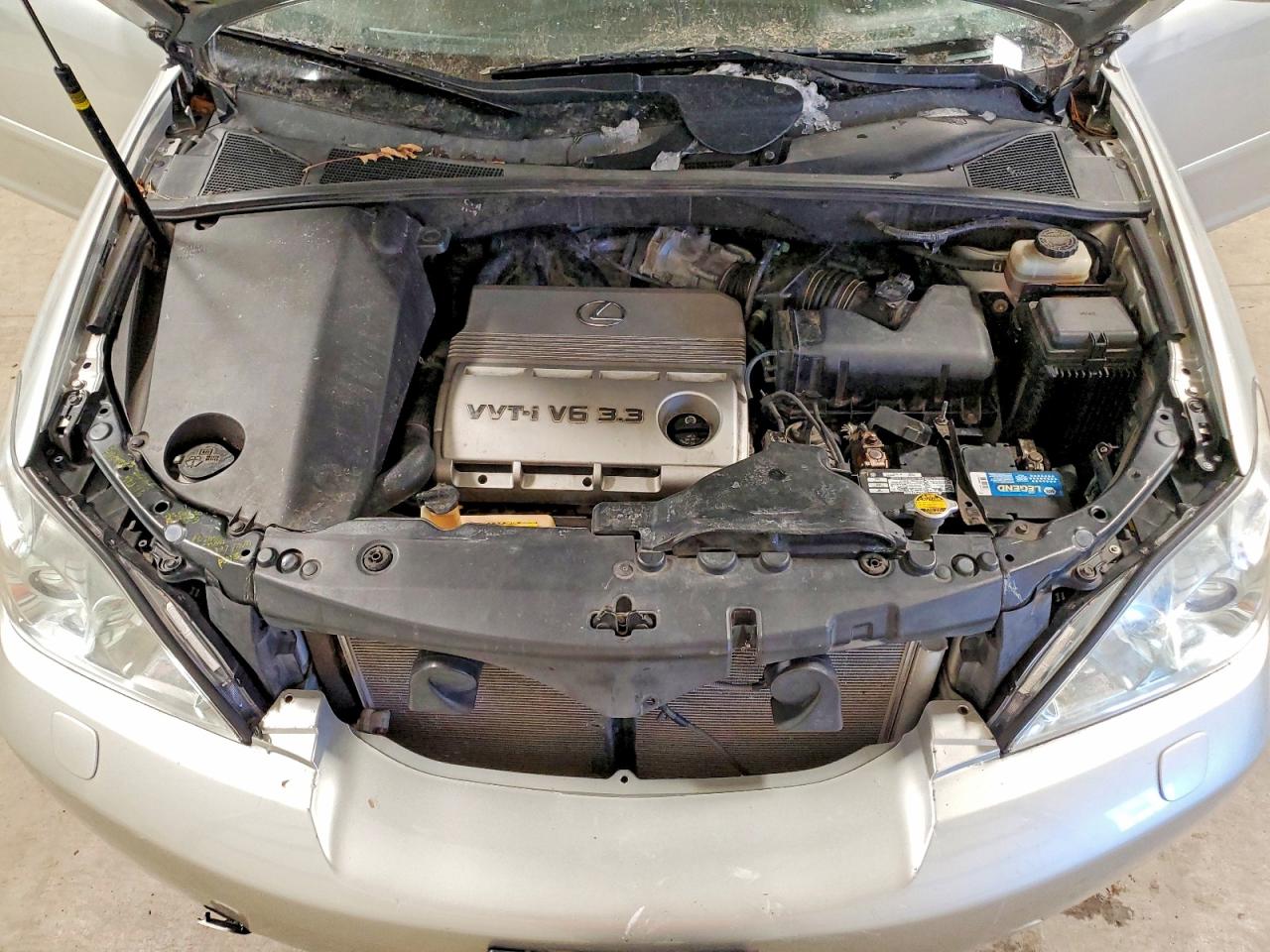 2004 Lexus Rx 330 Base Silver vin: JTJHA31UX40061569