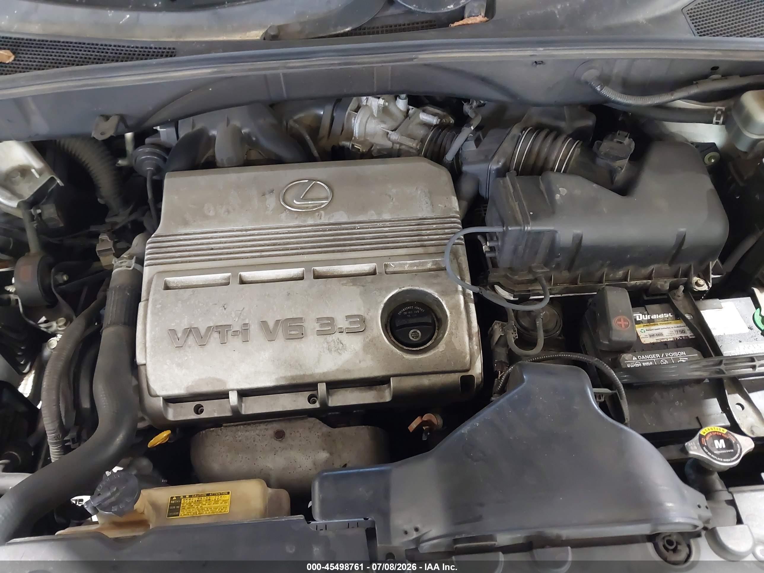 2005 Lexus Rx 330   Silver vin: JTJHA31UX50078289