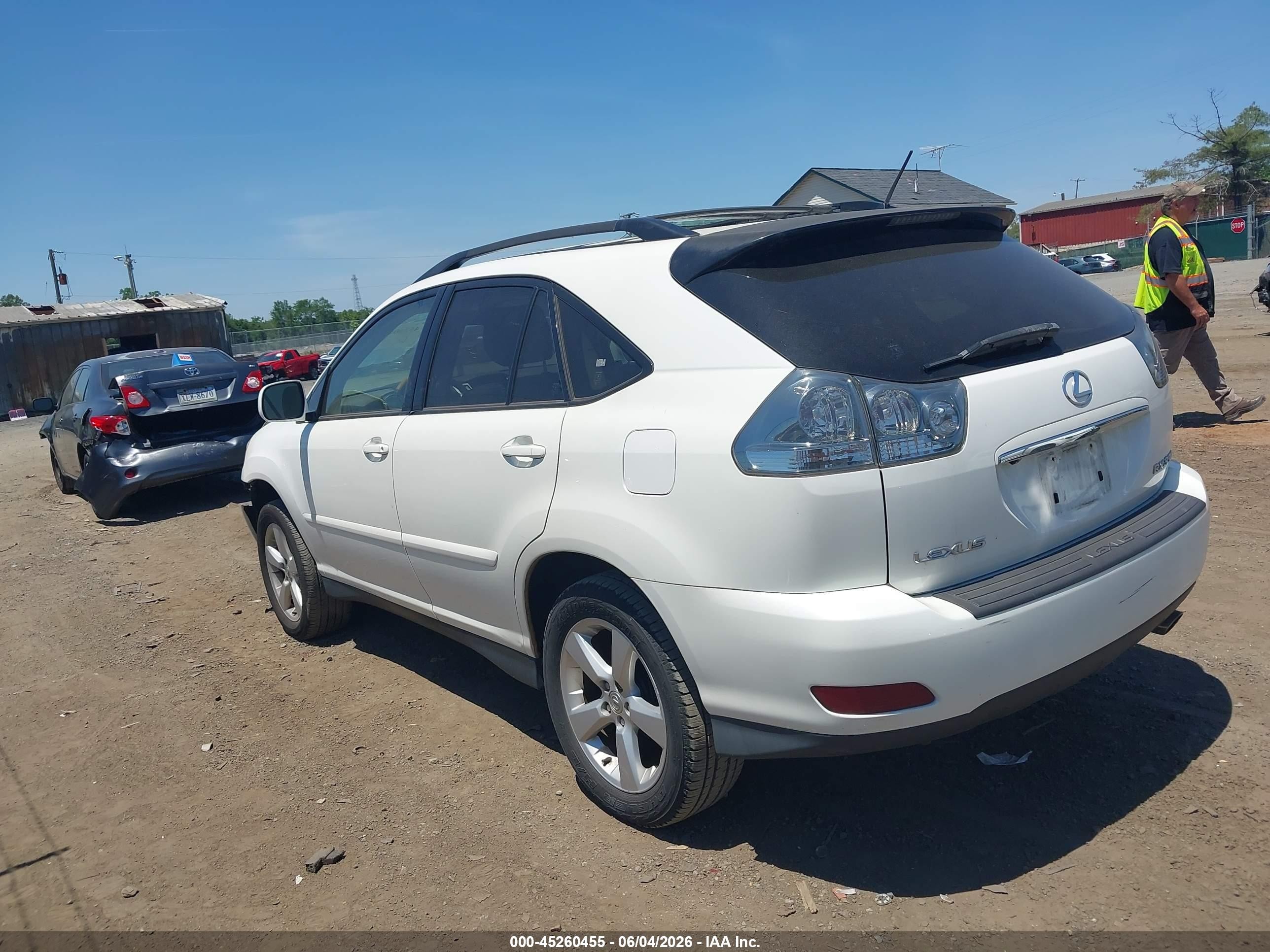 2005 Lexus Rx 330 White vin: JTJHA31UX50081208