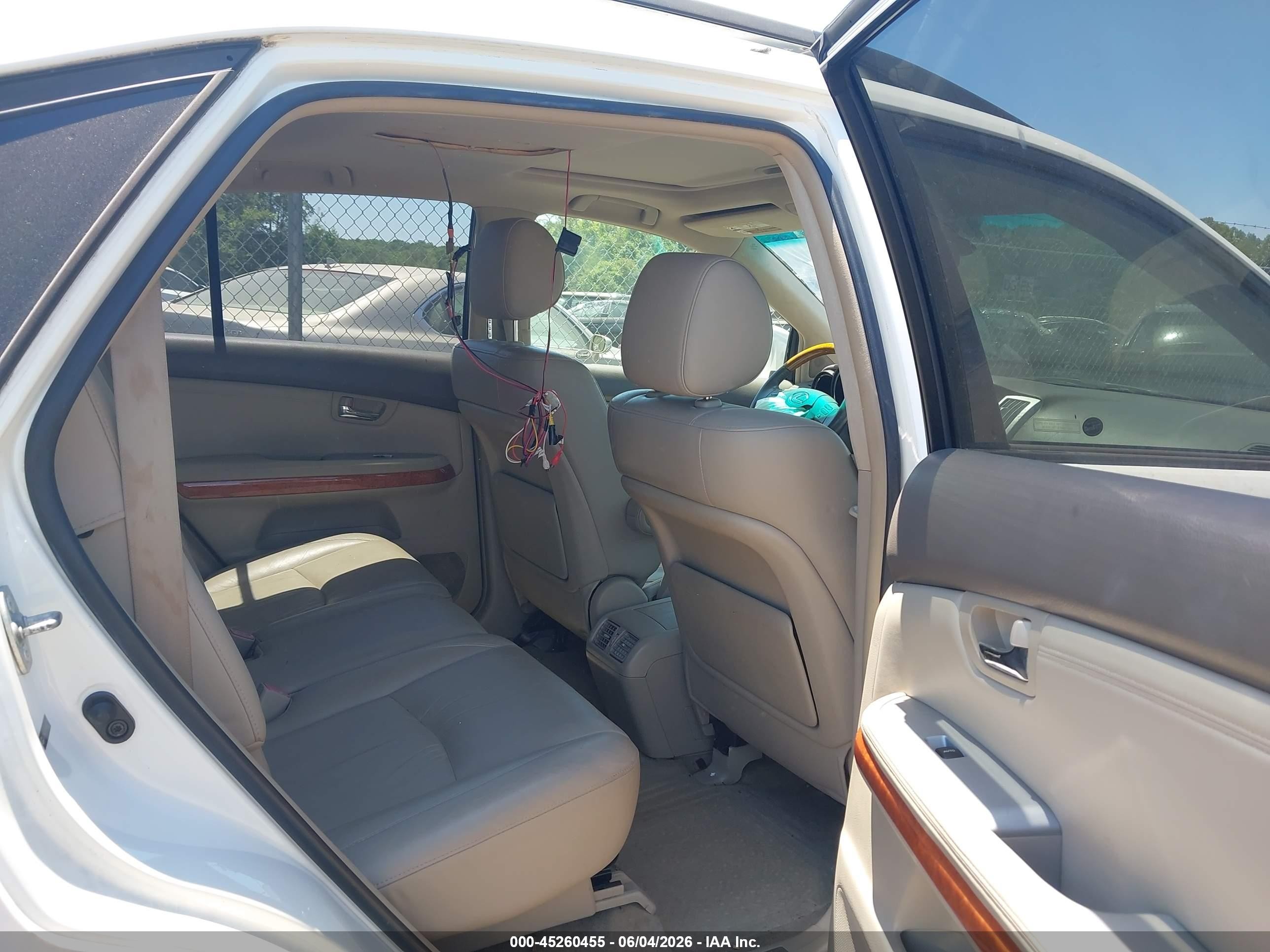 2005 Lexus Rx 330 White vin: JTJHA31UX50081208