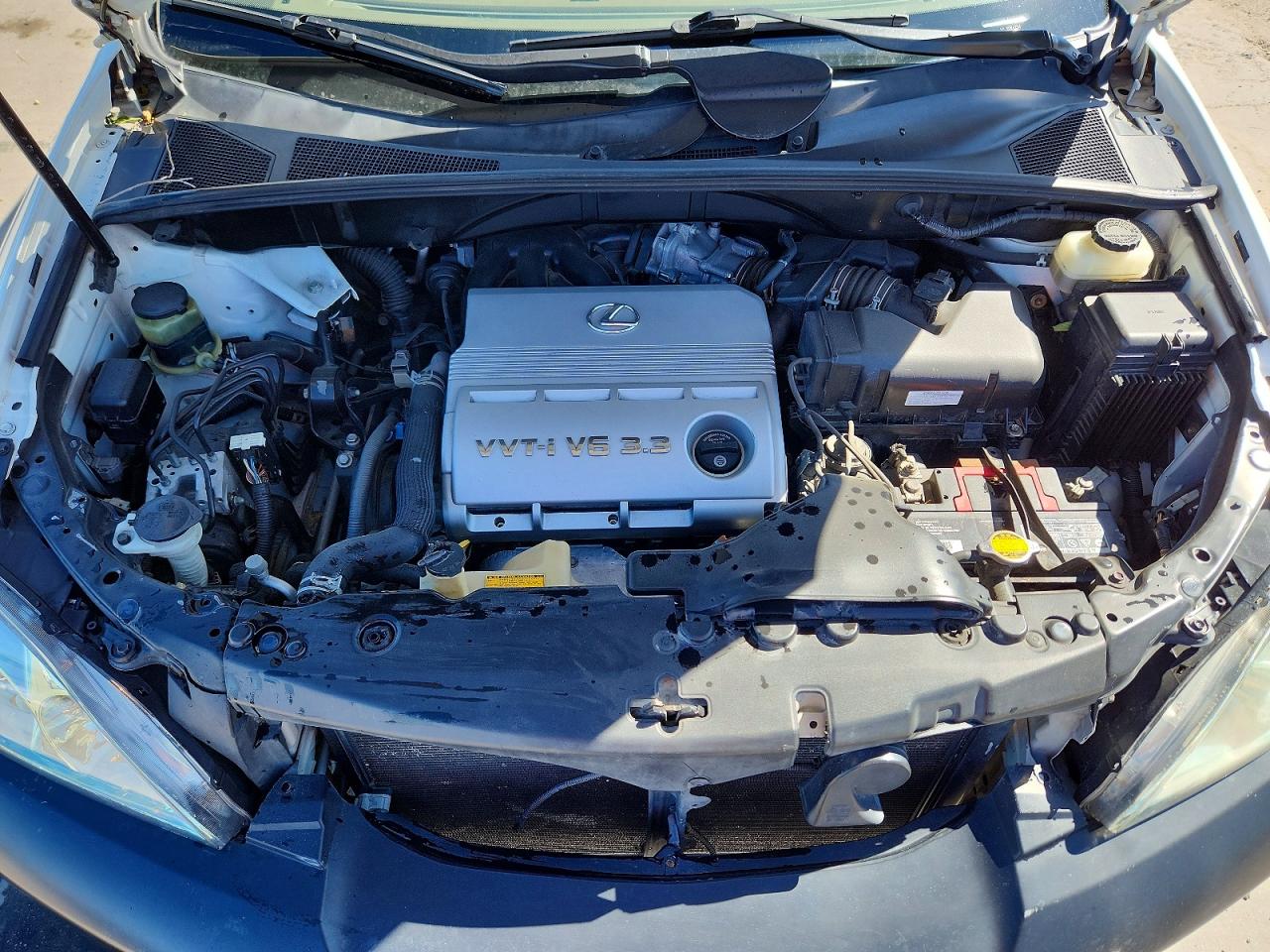 2006 Lexus Rx 330 White vin: JTJHA31UX60104729