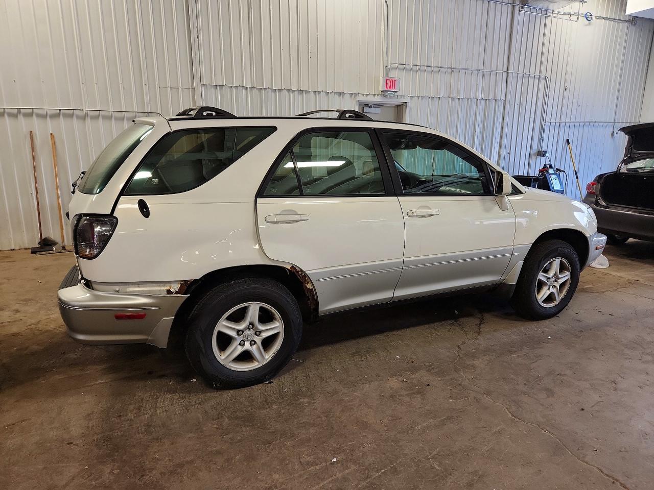 2001 Lexus Rx 300 White vin: JTJHF10U010168777