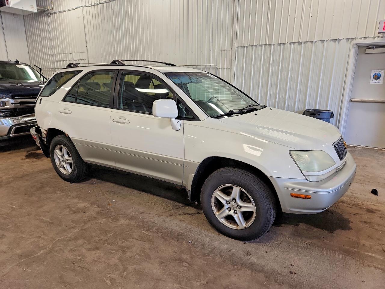 2001 Lexus Rx 300 White vin: JTJHF10U010168777