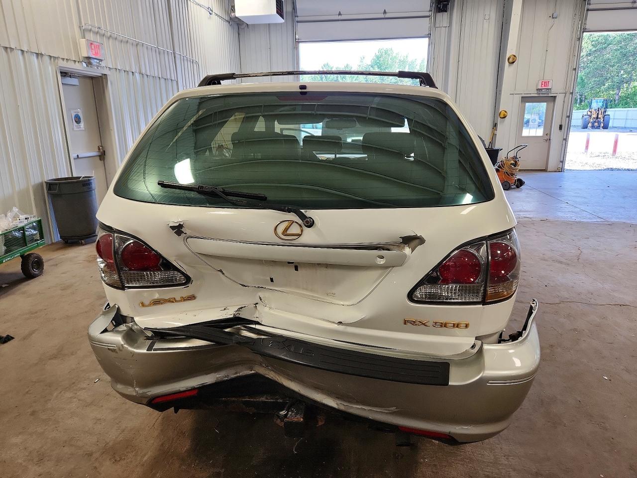 2001 Lexus Rx 300 White vin: JTJHF10U010168777