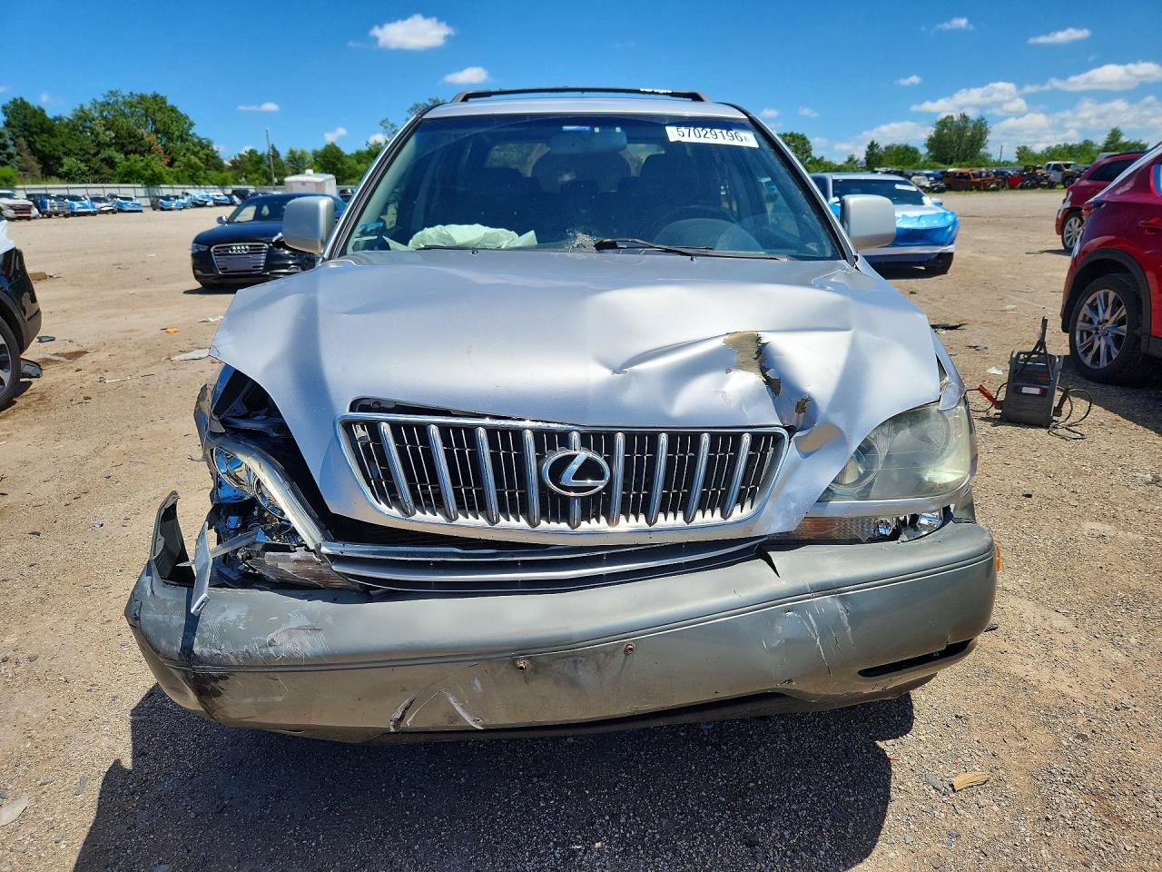 2001 Lexus Rx 300 Silver vin: JTJHF10U010171761