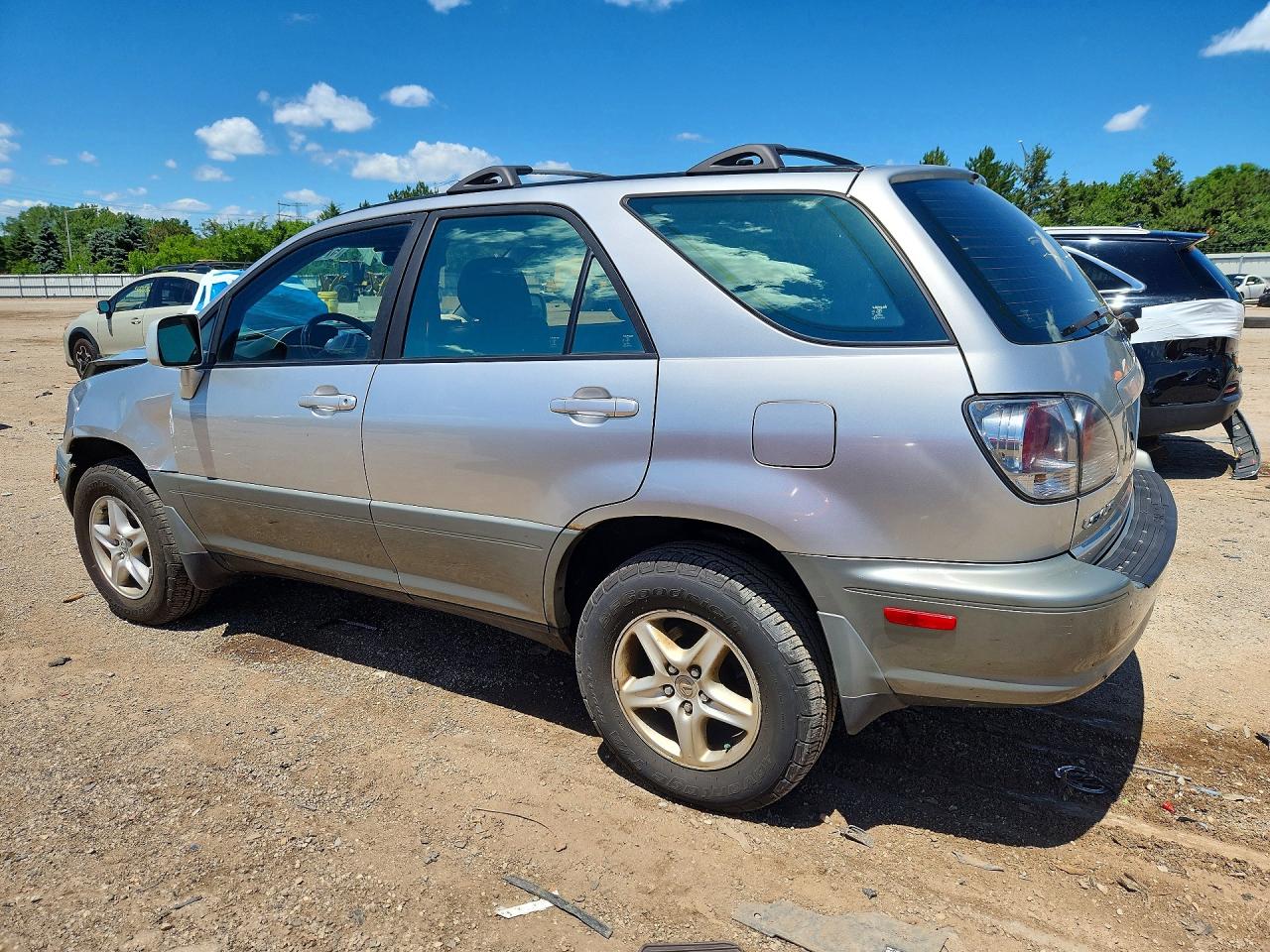 2001 Lexus Rx 300 Silver vin: JTJHF10U010171761