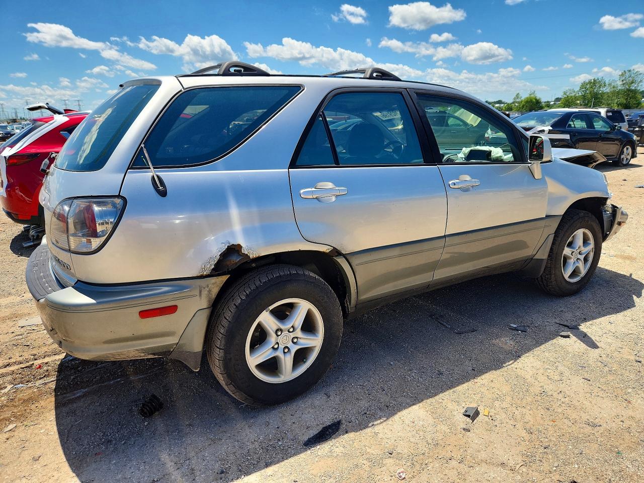 2001 Lexus Rx 300 Silver vin: JTJHF10U010171761