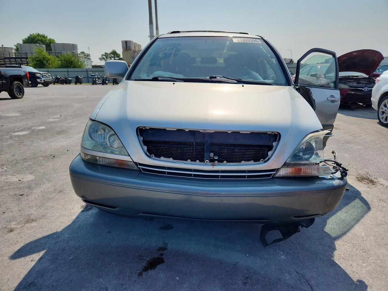 2002 Lexus Rx 300 Gray vin: JTJHF10U020237193