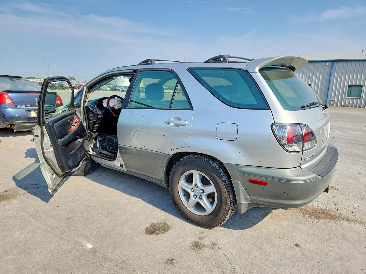2002 Lexus Rx 300 Gray vin: JTJHF10U020237193