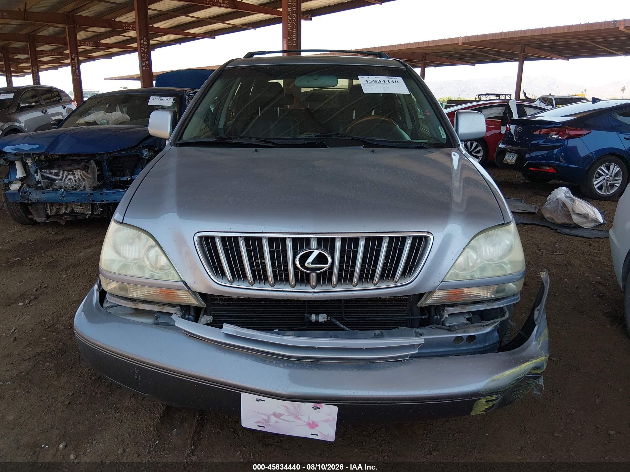 2003 Lexus Rx 300   Gray vin: JTJHF10U030301671