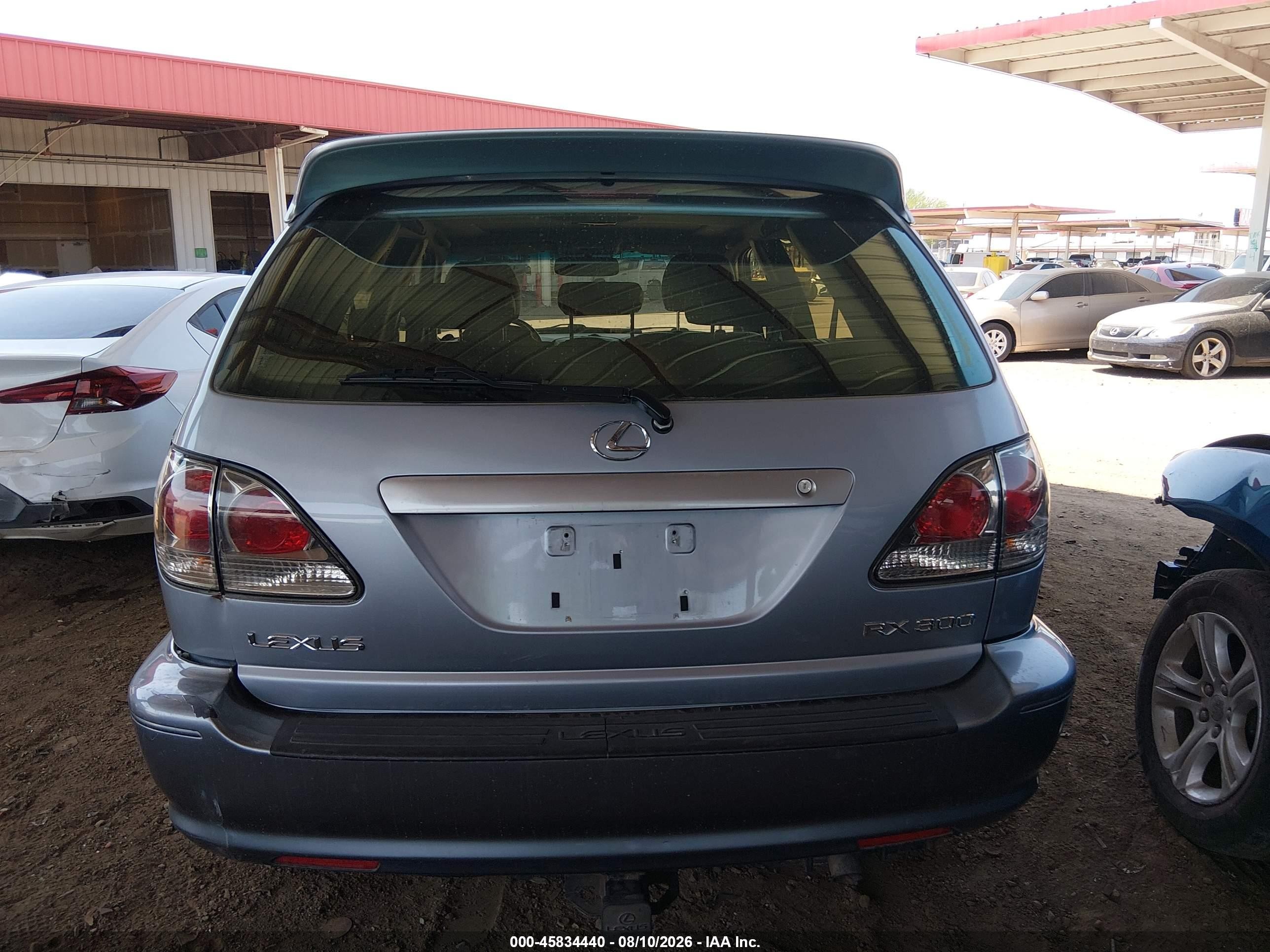 2003 Lexus Rx 300   Gray vin: JTJHF10U030301671