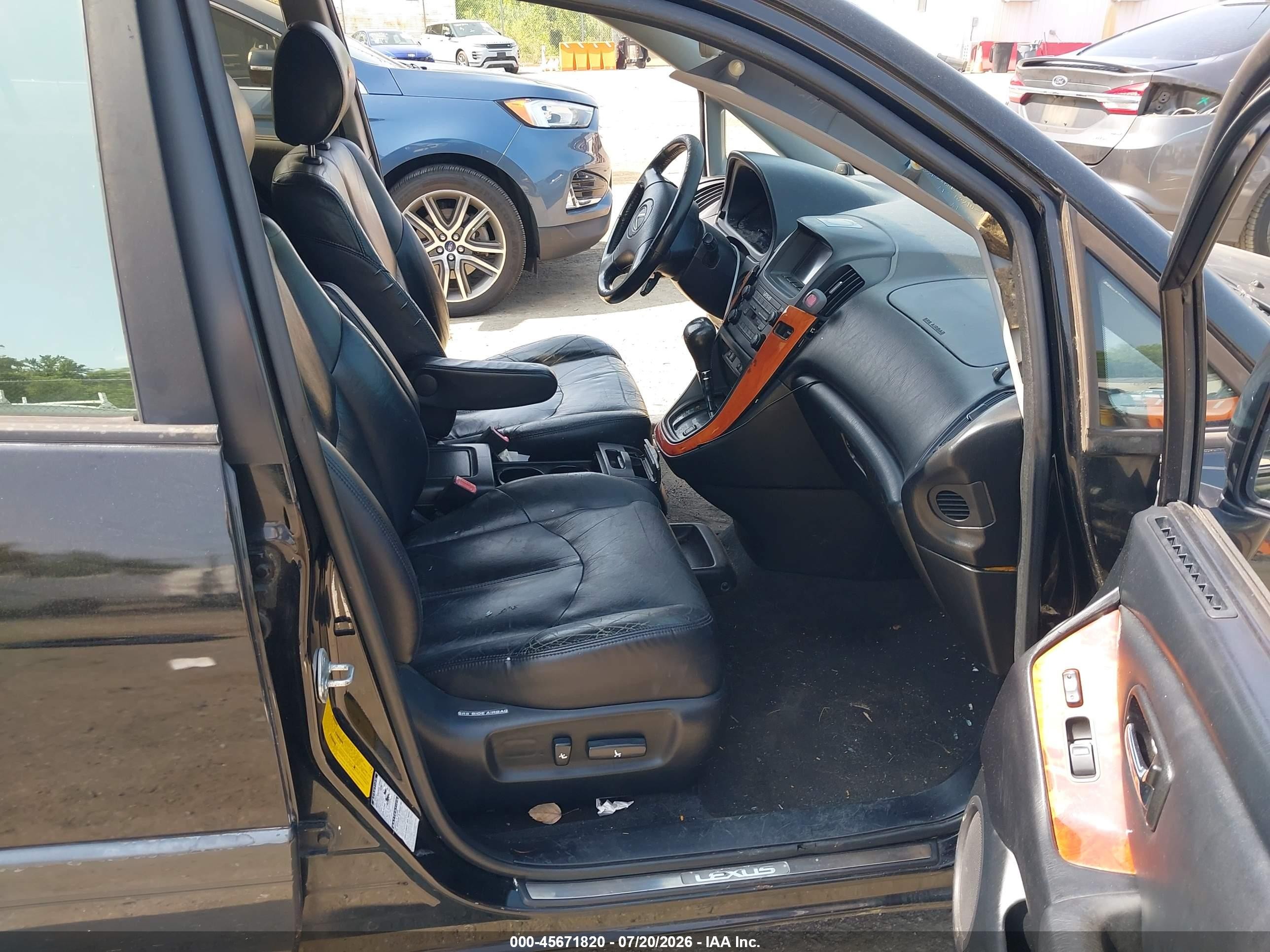 2001 Lexus Rx 300   Black vin: JTJHF10U110175799