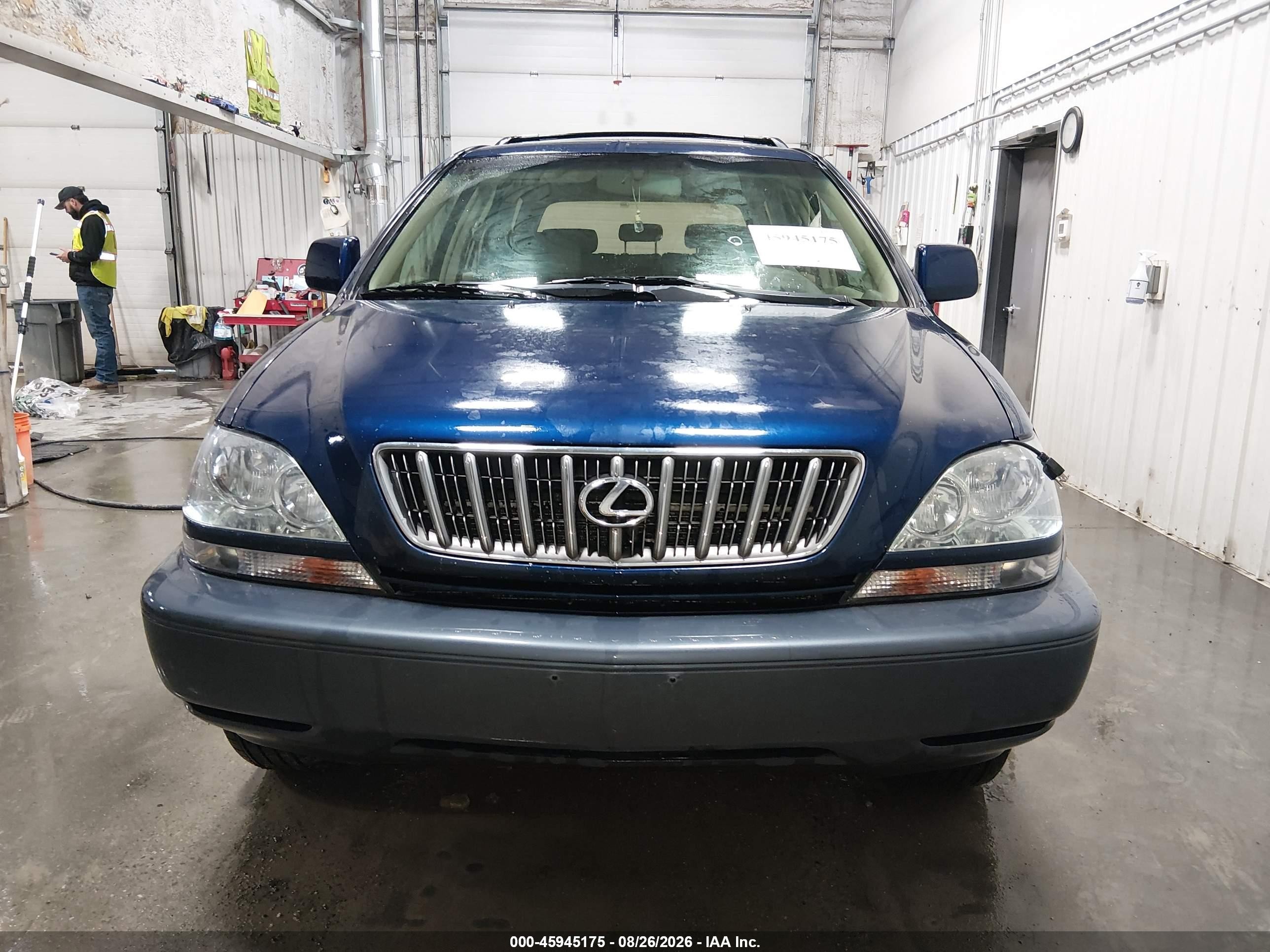 2001 Lexus Rx 300   Blue vin: JTJHF10U110191291