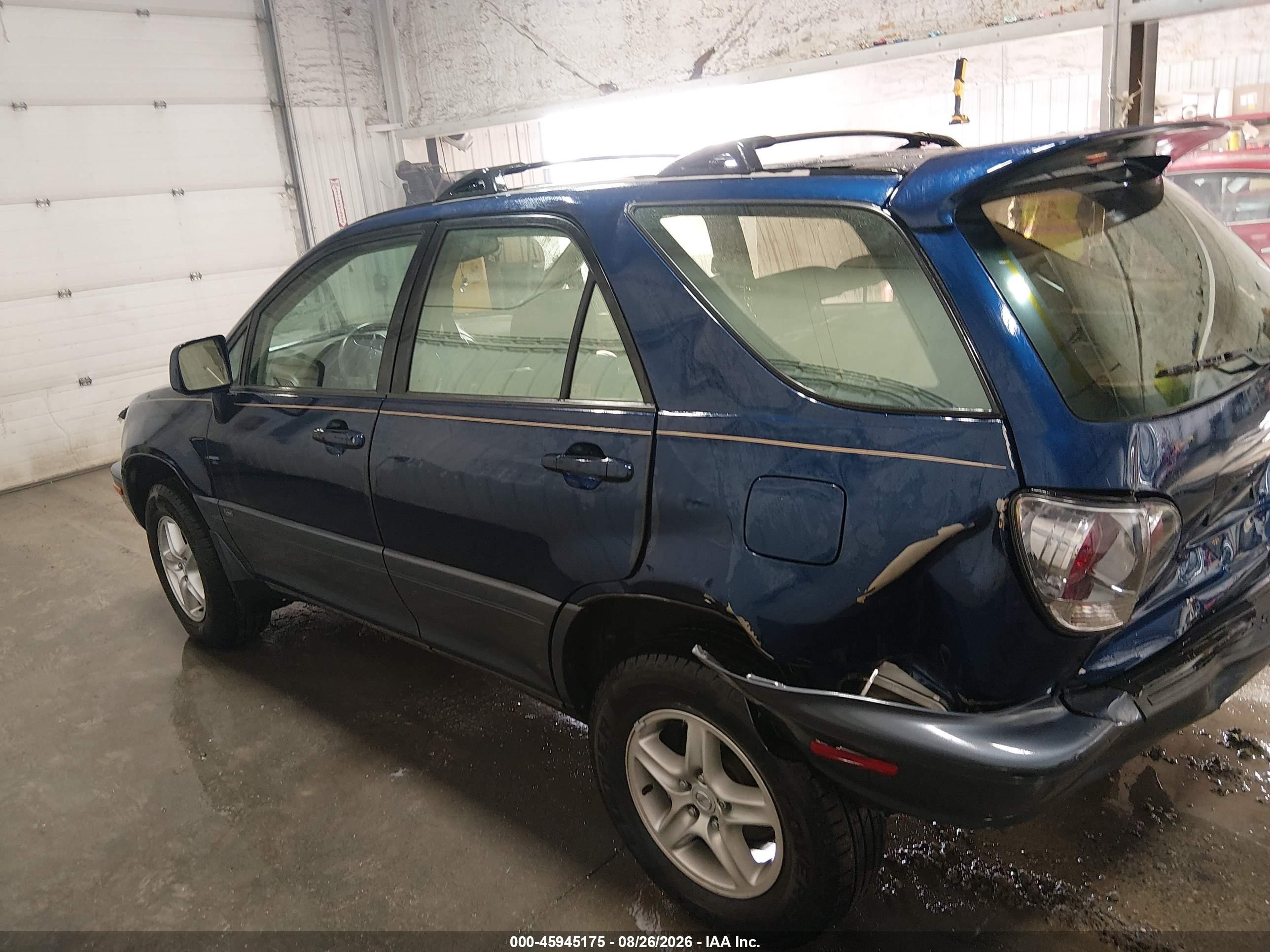 2001 Lexus Rx 300   Blue vin: JTJHF10U110191291