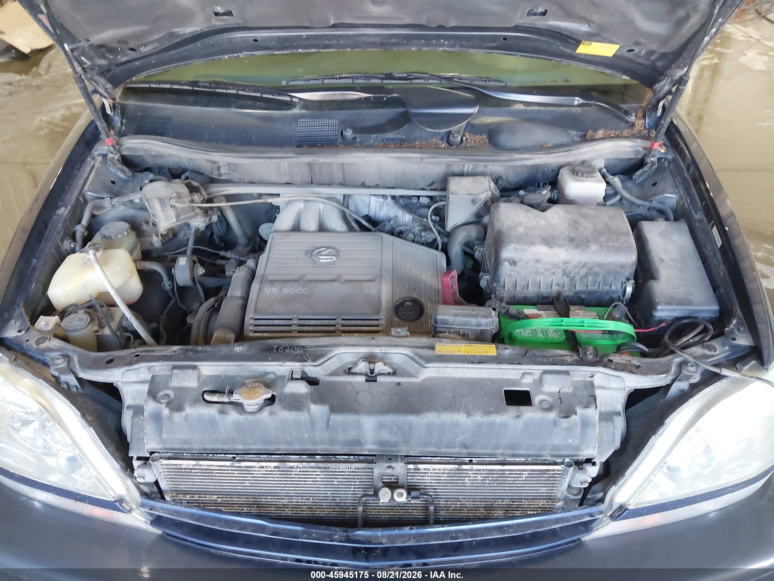 2001 Lexus Rx 300   Blue vin: JTJHF10U110191291