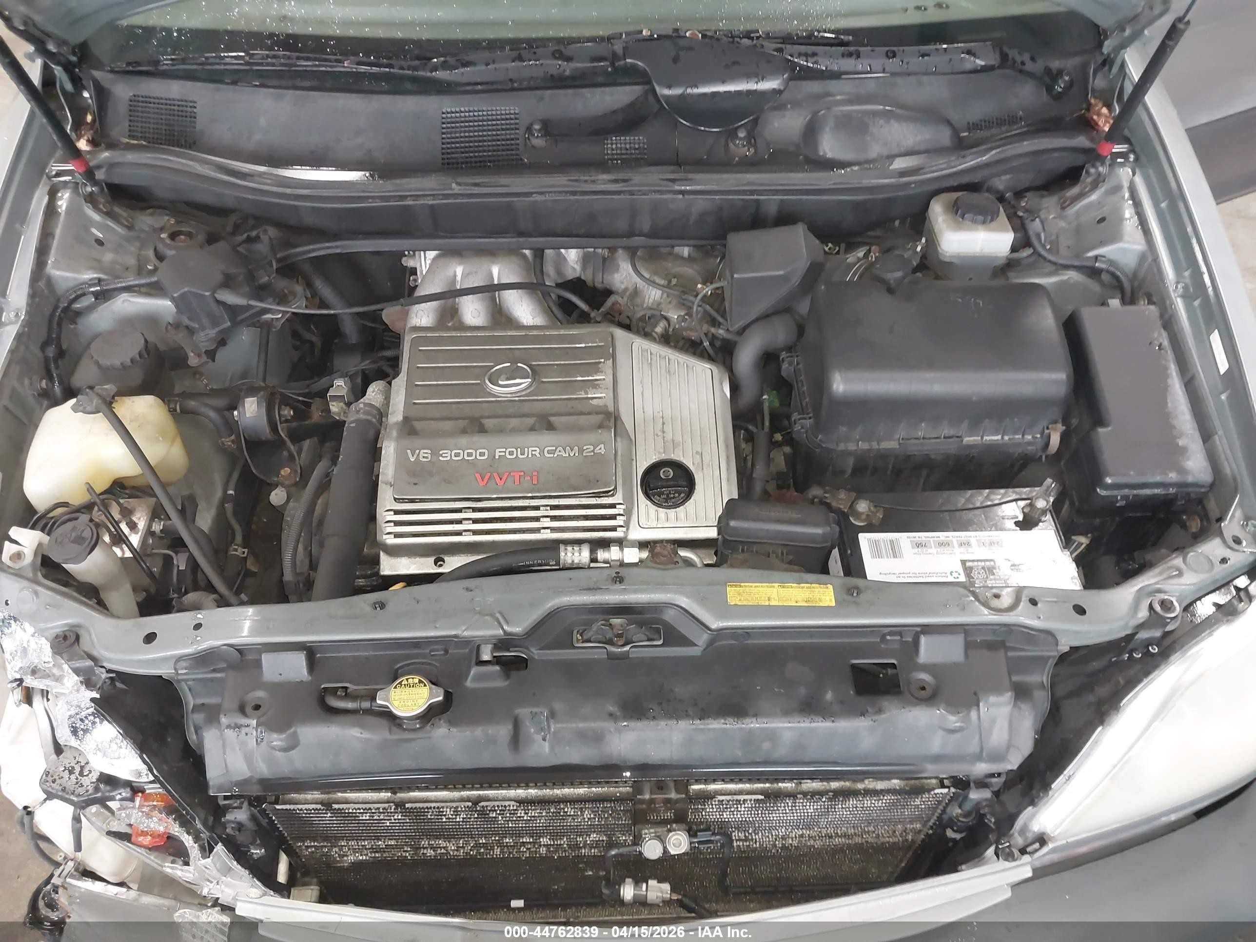 2001 Lexus Rx 300   Gray vin: JTJHF10U210233161
