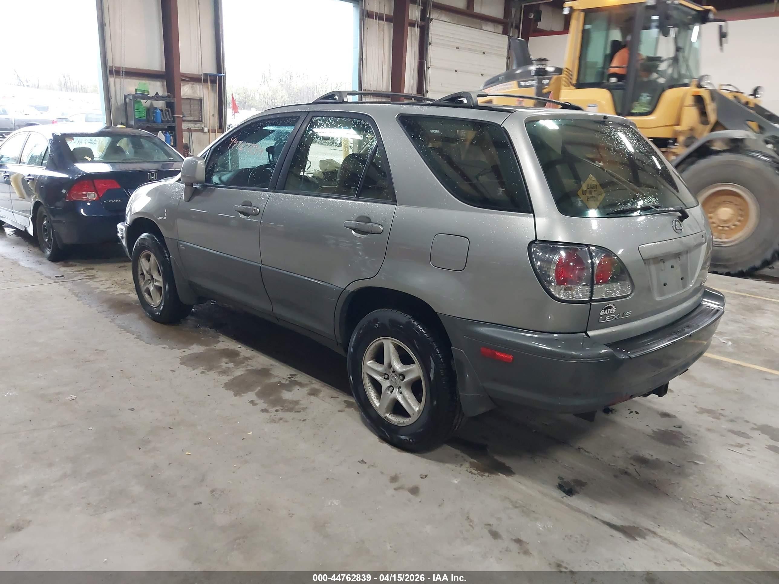 2001 Lexus Rx 300   Gray vin: JTJHF10U210233161