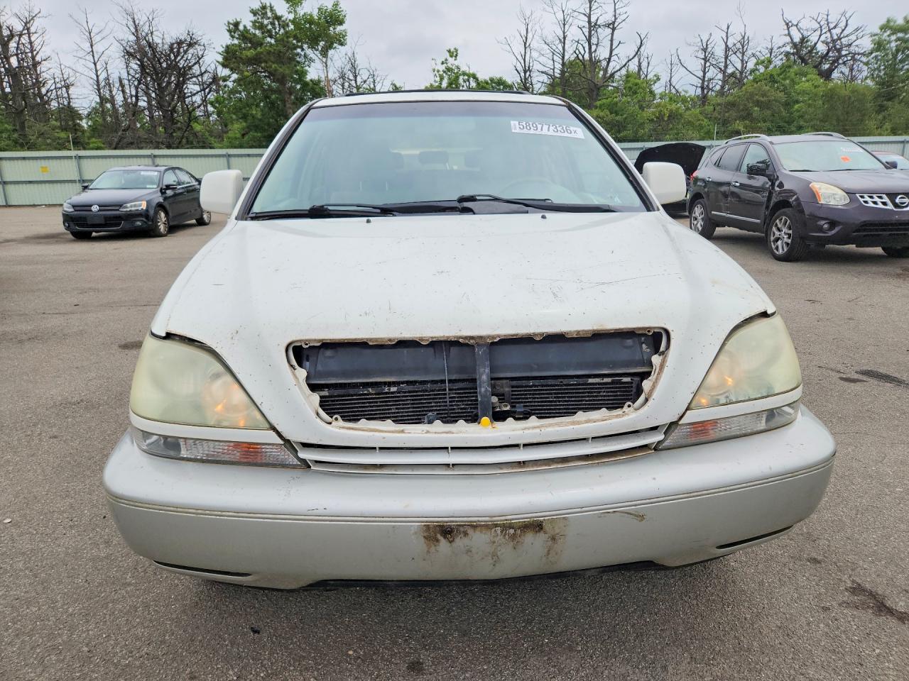 2002 Lexus Rx 300 White vin: JTJHF10U220267554