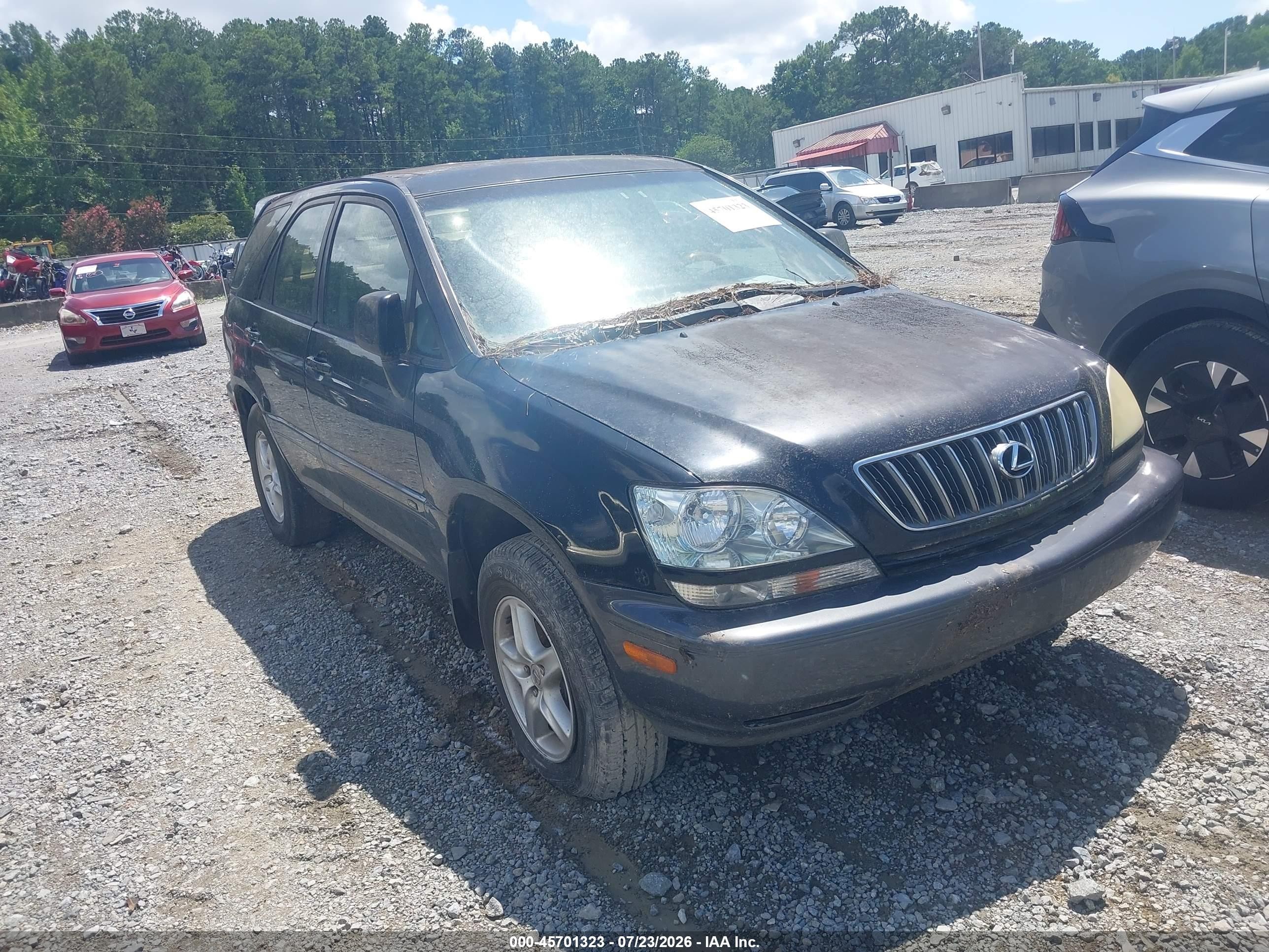 2003 Lexus Rx 300   Black vin: JTJHF10U230310260