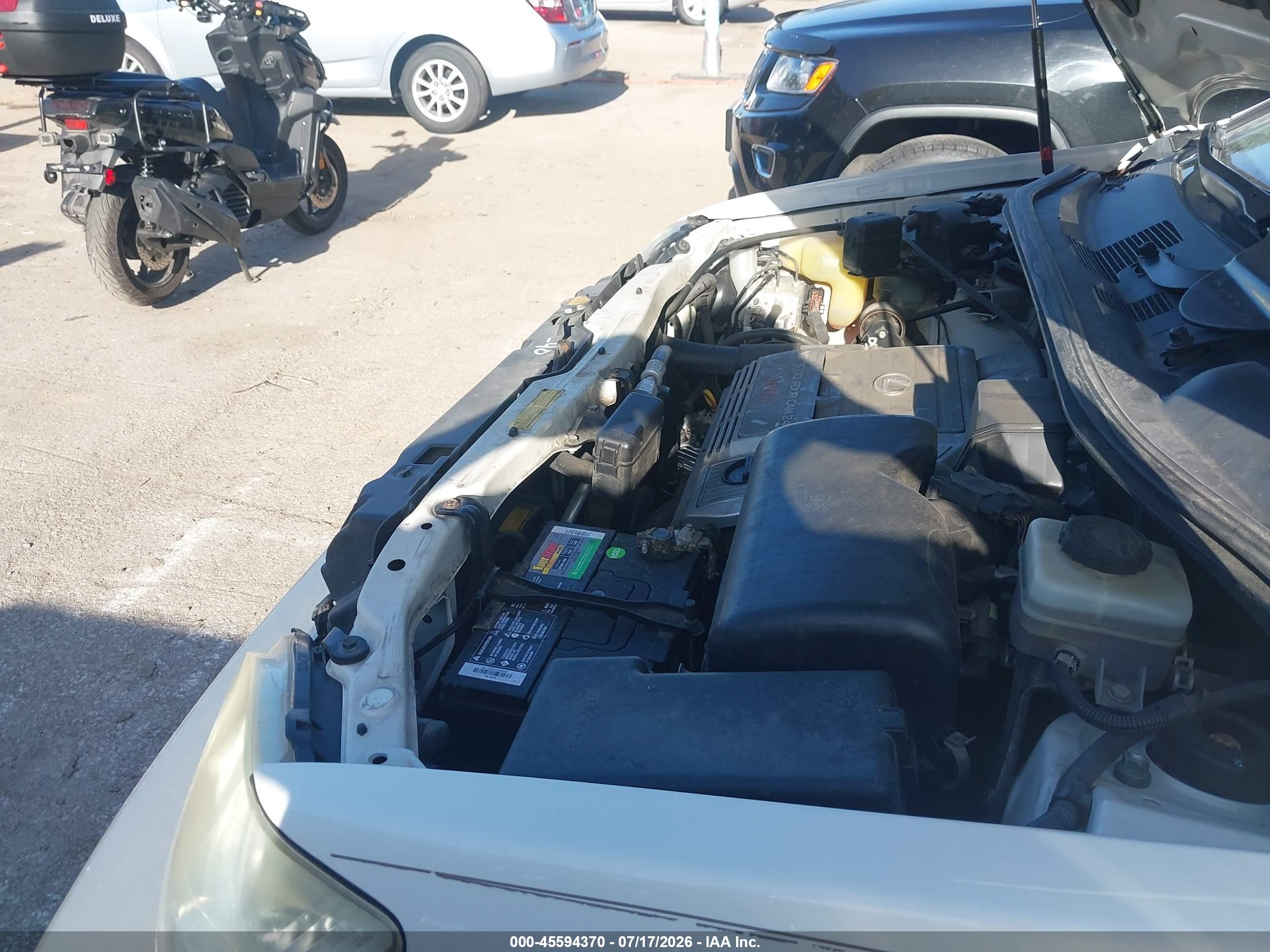 2003 Lexus Rx 300 White vin: JTJHF10U230314809