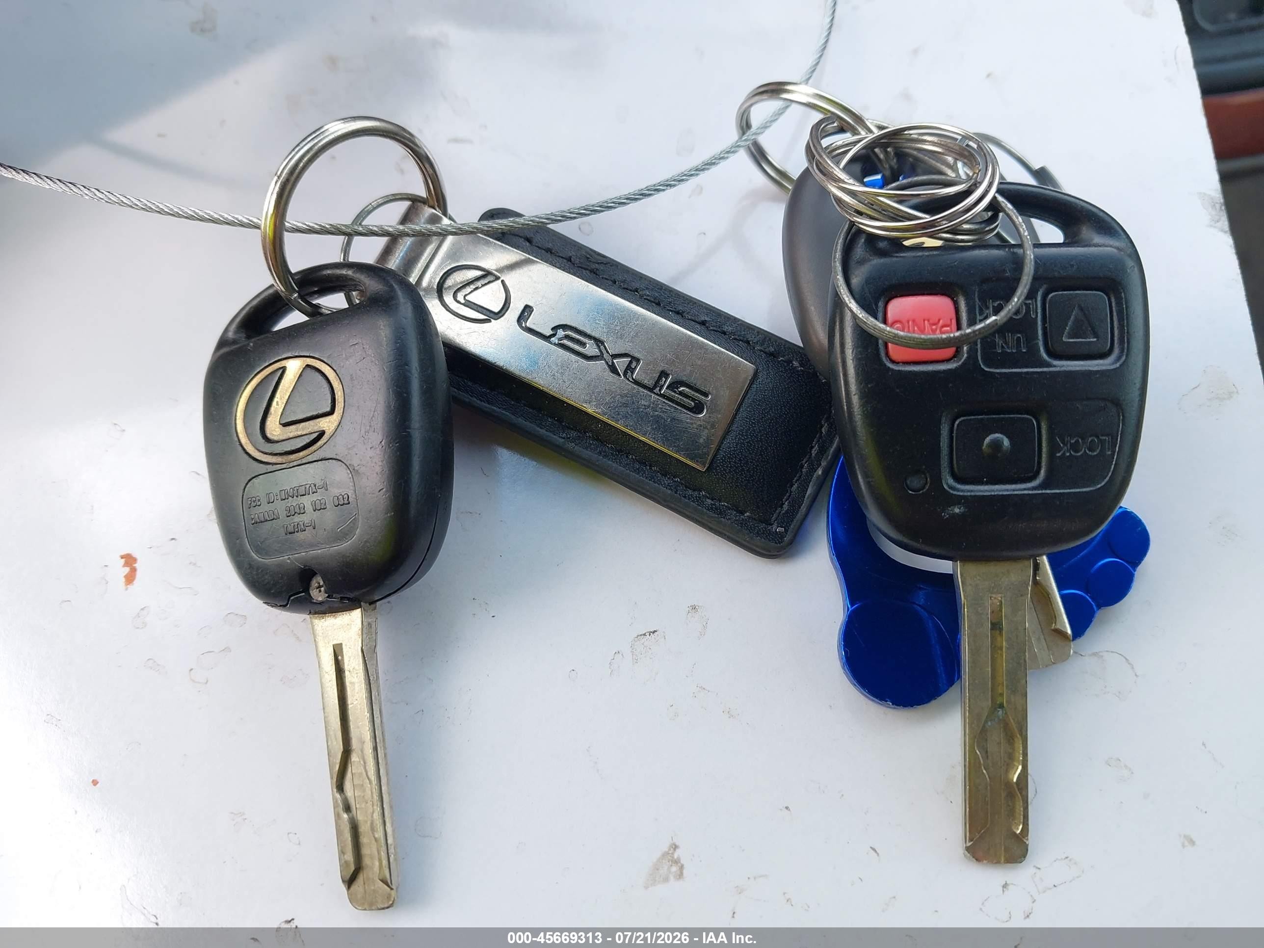 2001 Lexus Rx 300   Синий vin: JTJHF10U310213582