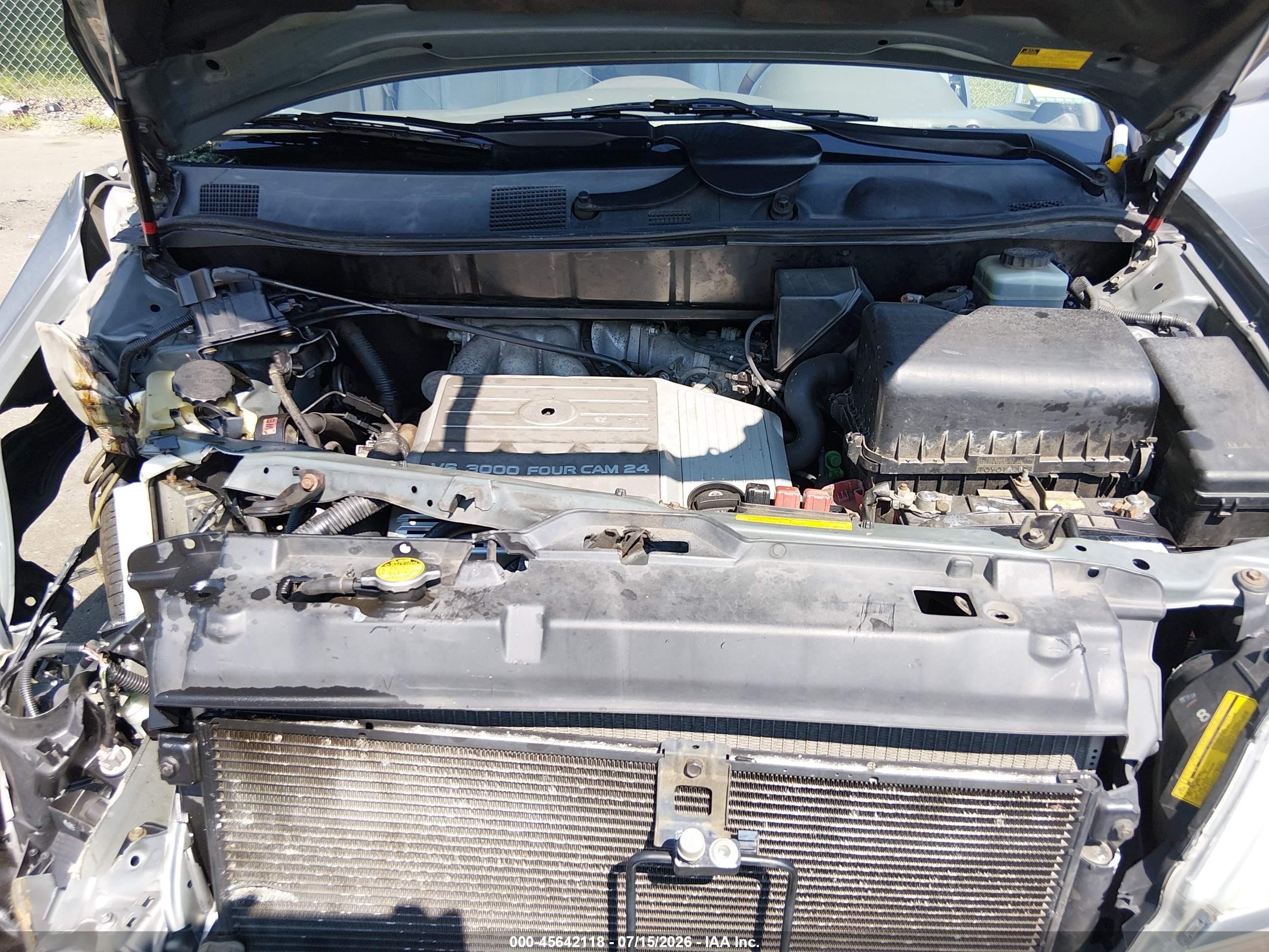 2002 Lexus Rx 300   Серый vin: JTJHF10U320236622