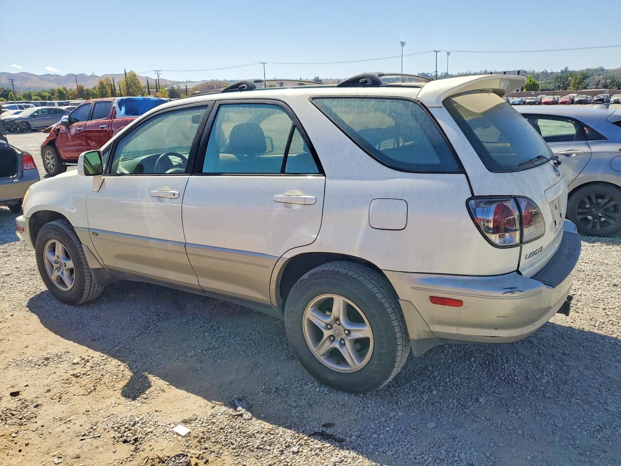 2002 Lexus Rx 300 White vin: JTJHF10U320290924