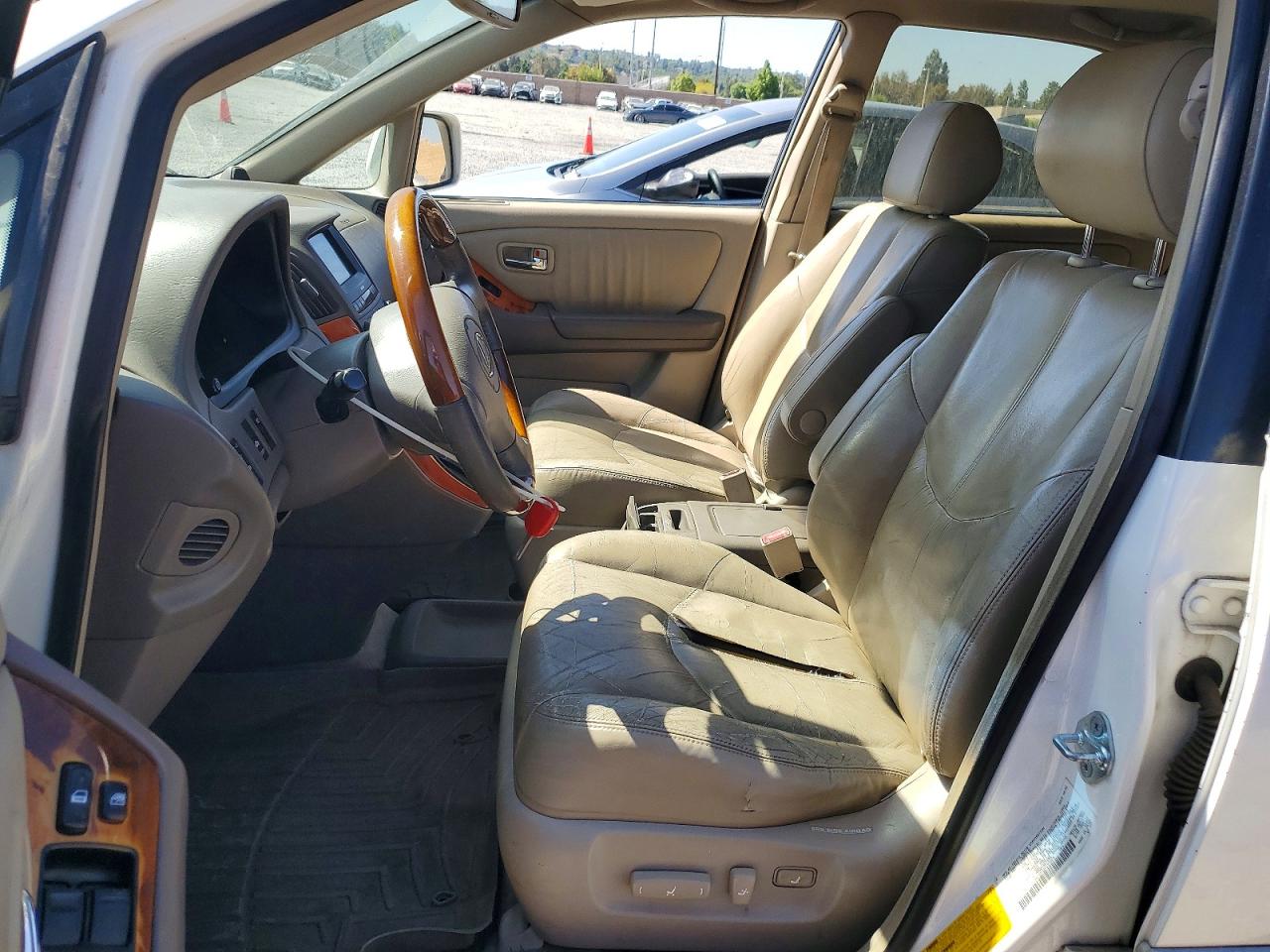 2002 Lexus Rx 300 White vin: JTJHF10U320290924