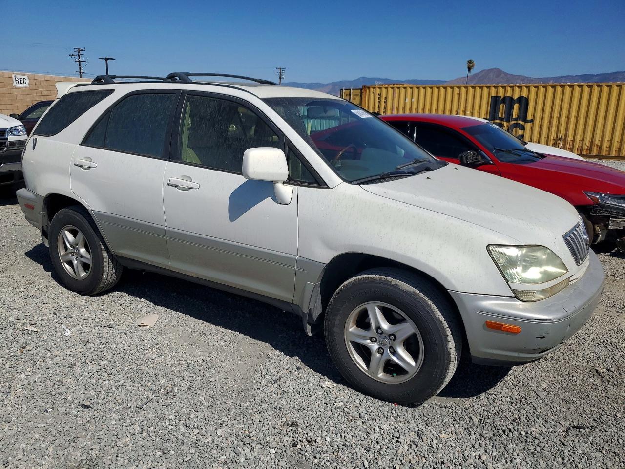 2002 Lexus Rx 300 White vin: JTJHF10U320290924