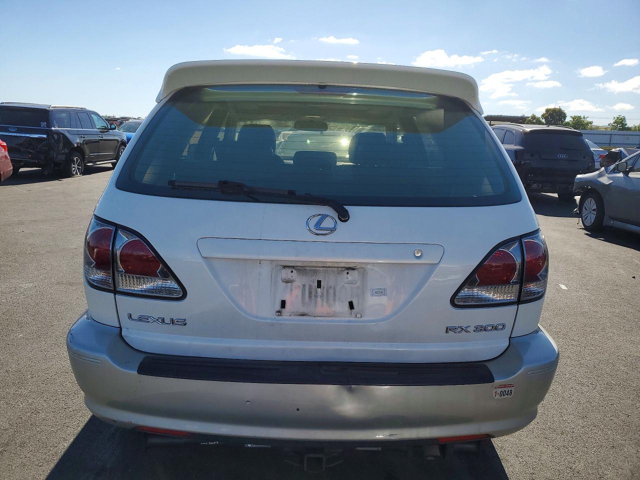 2003 Lexus Rx 300 White vin: JTJHF10U330305553