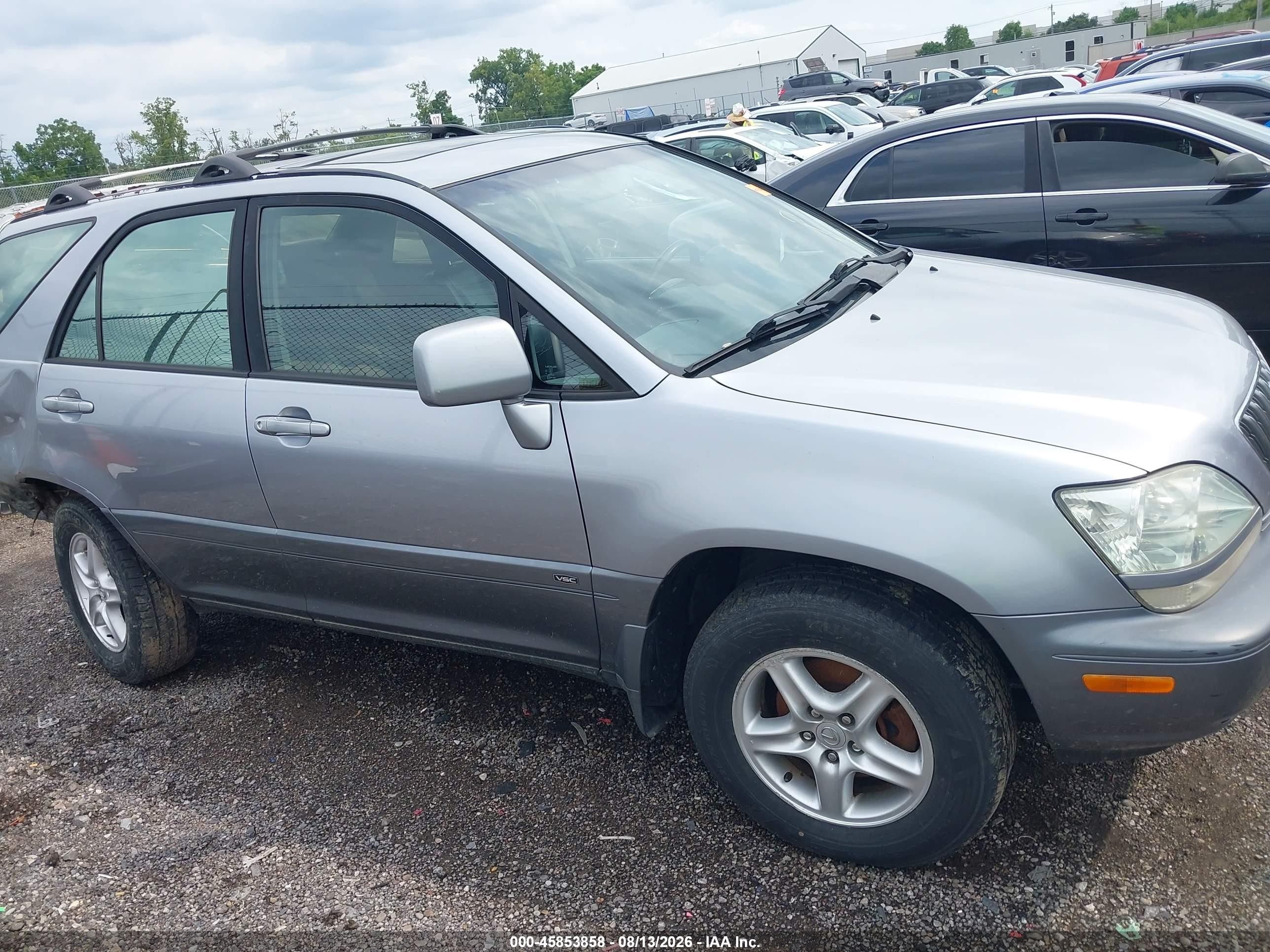 2001 Lexus Rx 300 Серебряный vin: JTJHF10U410181323