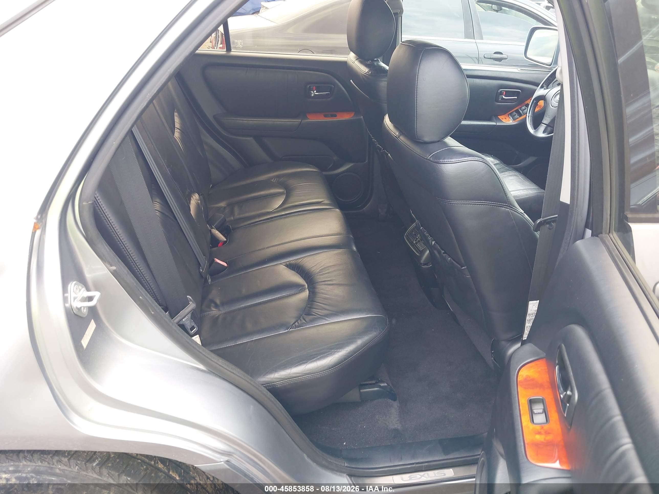 2001 Lexus Rx 300 Серебряный vin: JTJHF10U410181323