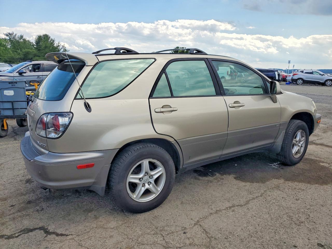 2001 Lexus Rx 300 Beige vin: JTJHF10U410219097