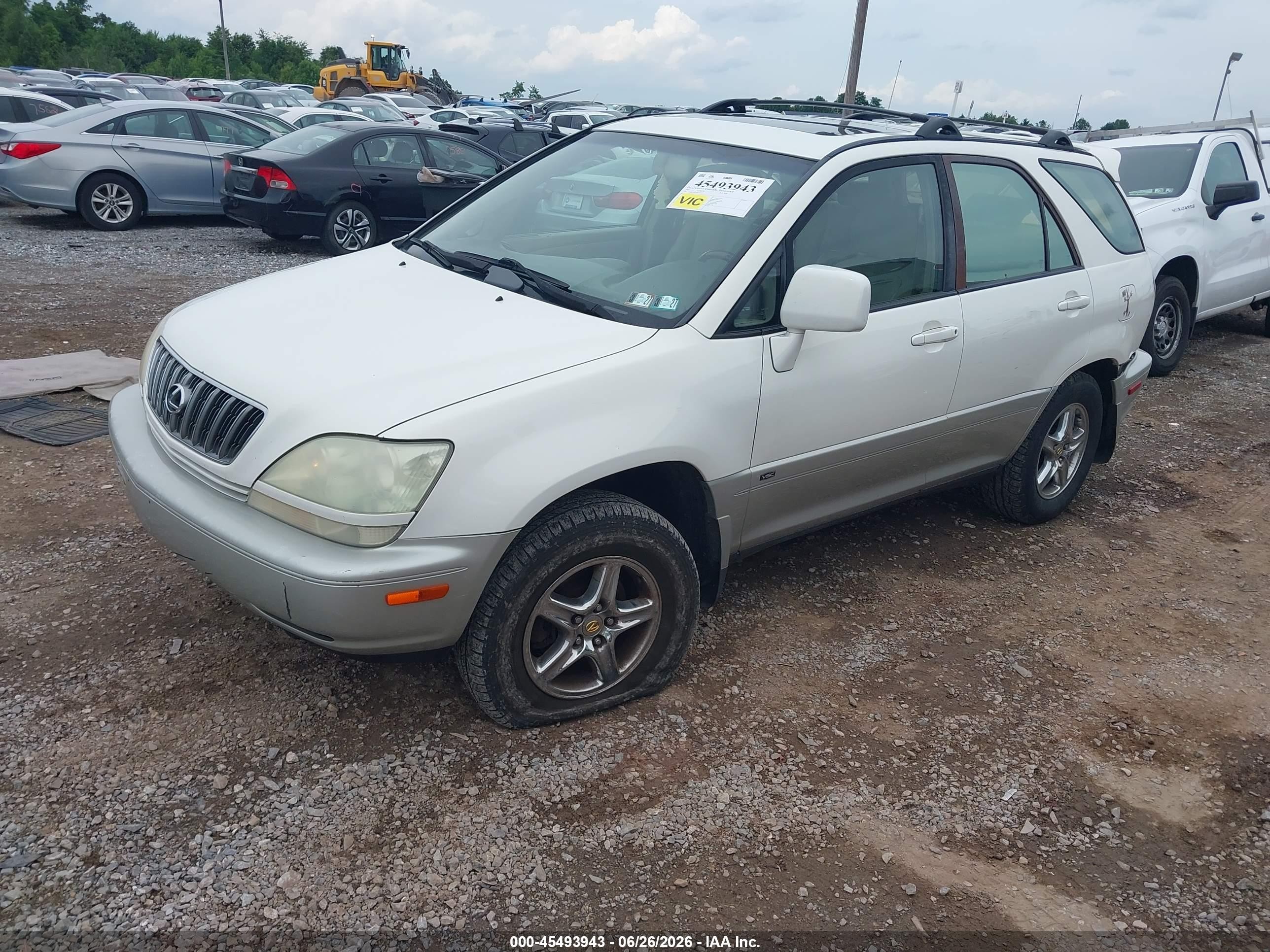 2003 Lexus Rx 300   Белый vin: JTJHF10U430299939
