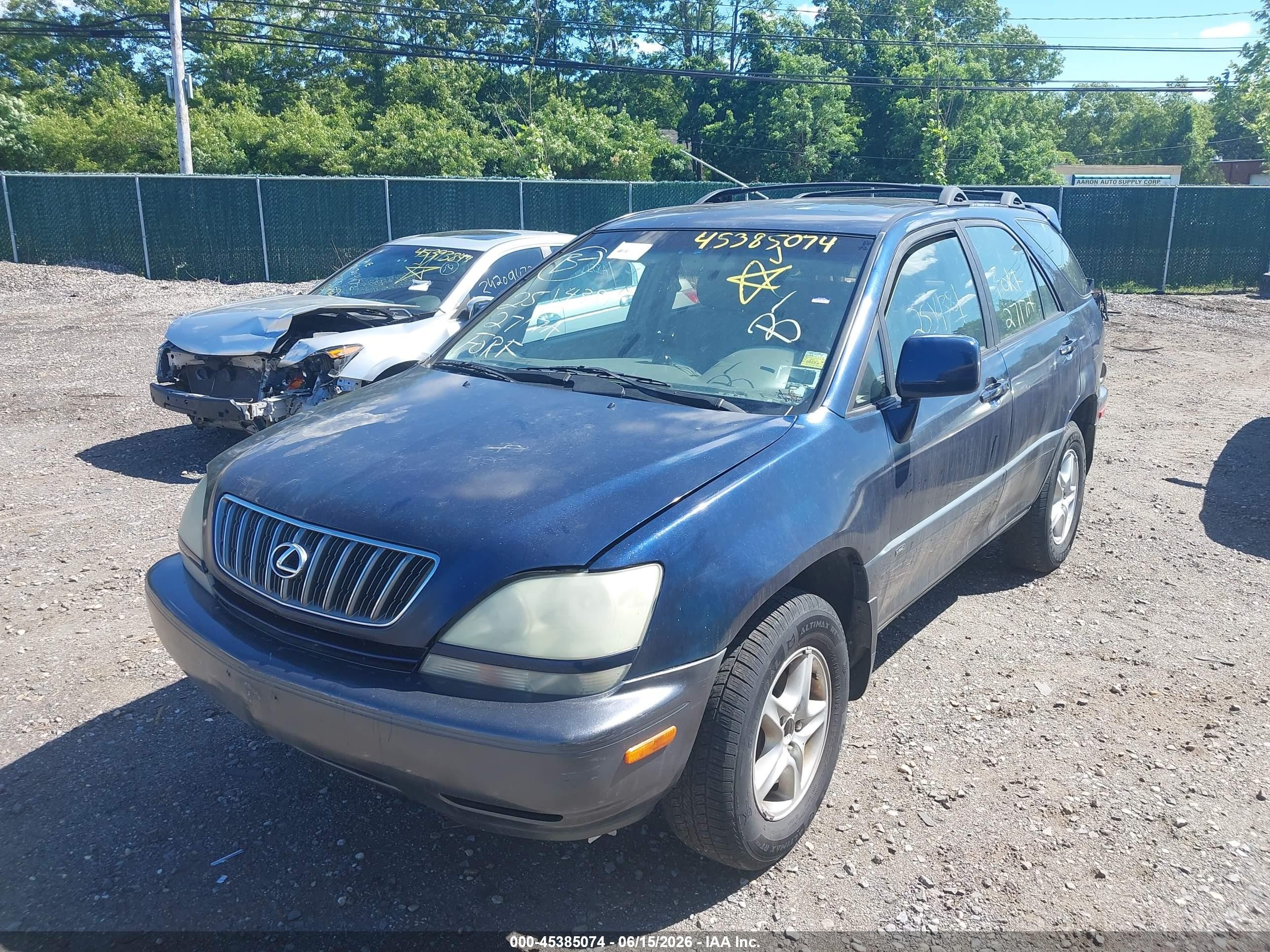 2003 Lexus Rx 300 Синий vin: JTJHF10U430302161