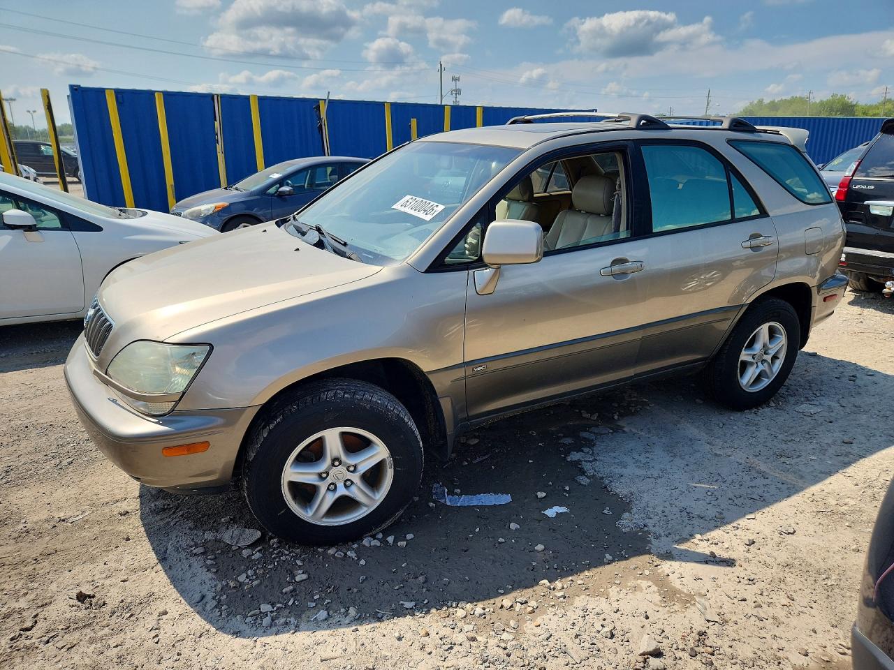 2001 Lexus Rx 300 Cream vin: JTJHF10U510213857