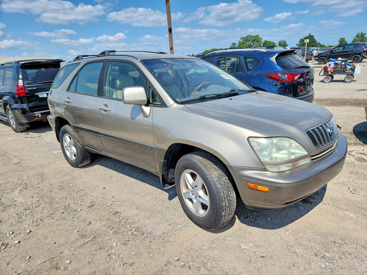 2001 Lexus Rx 300 Cream vin: JTJHF10U510213857