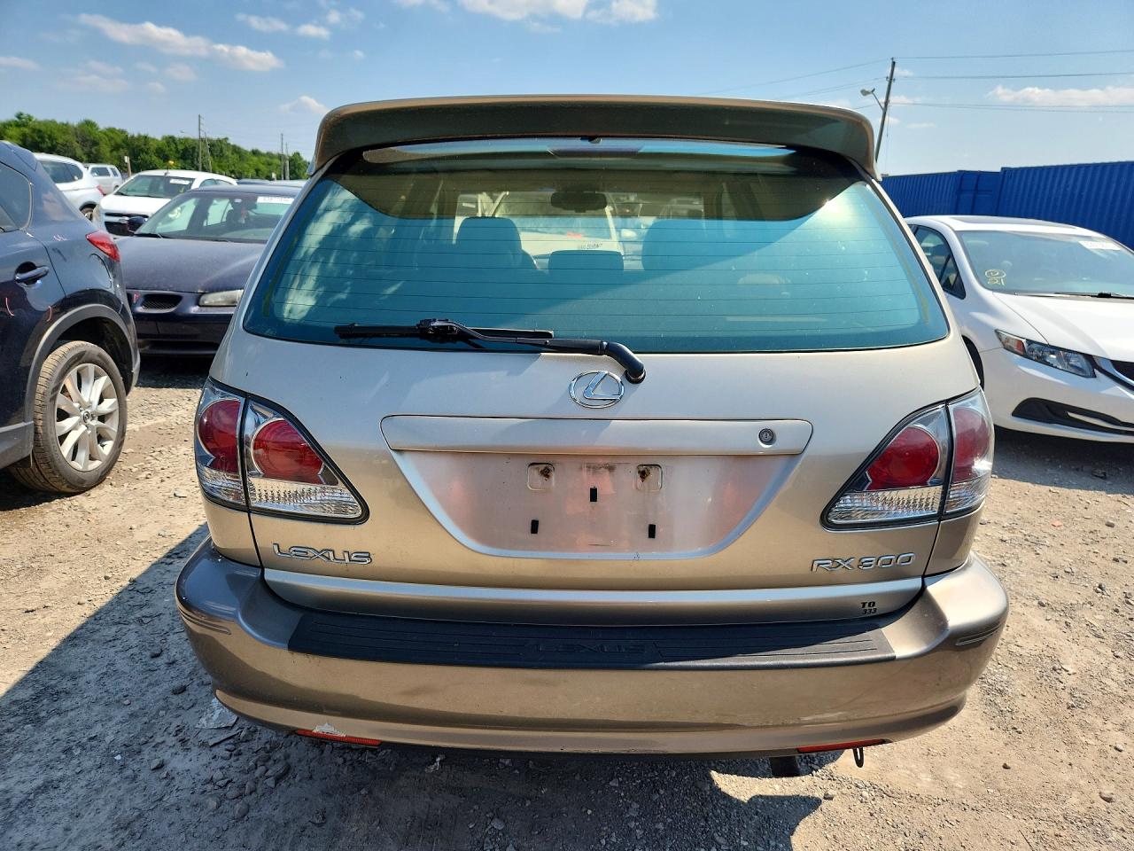 2001 Lexus Rx 300 Cream vin: JTJHF10U510213857