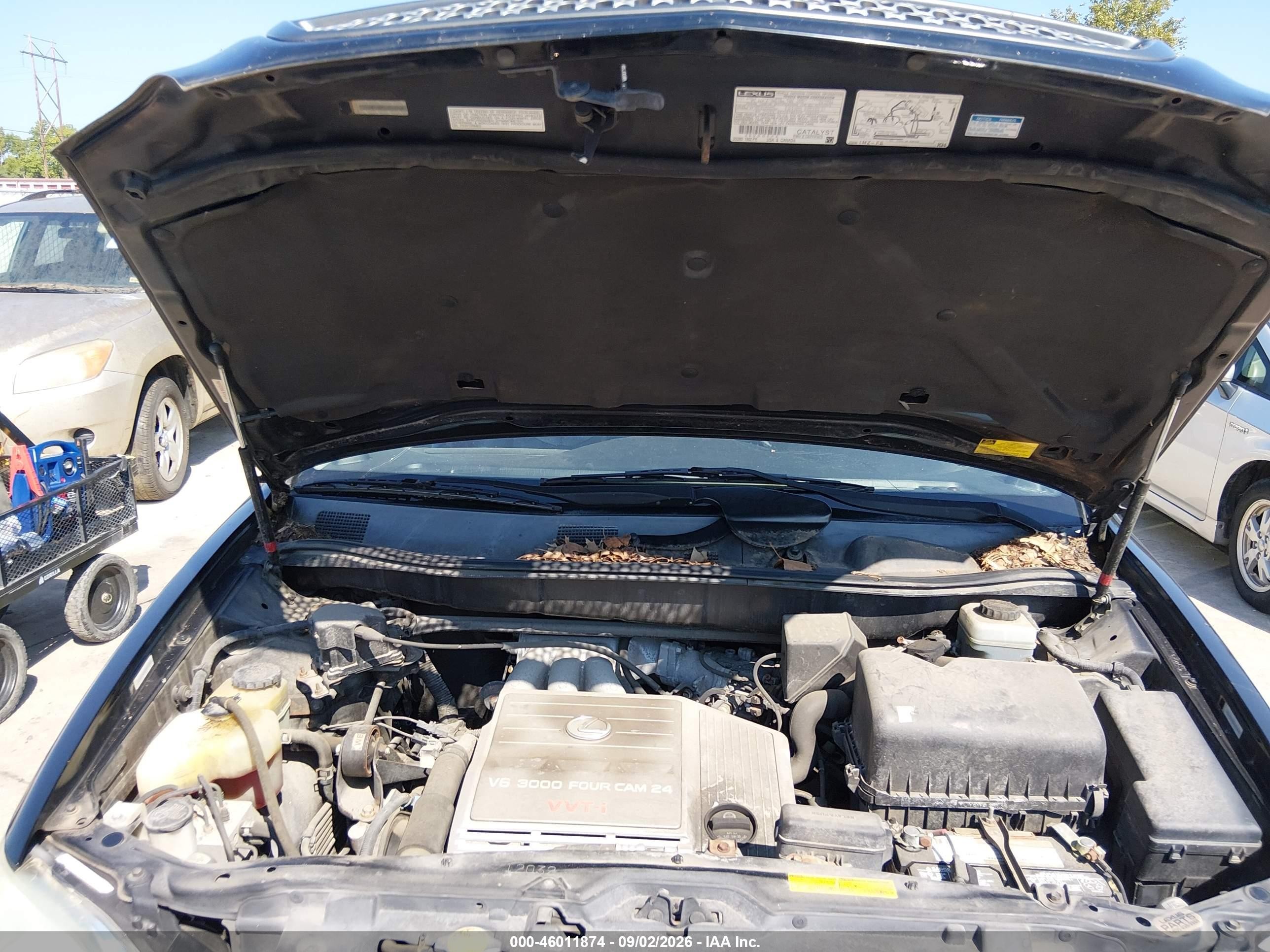 2001 Lexus Rx 300   Black vin: JTJHF10U510218749