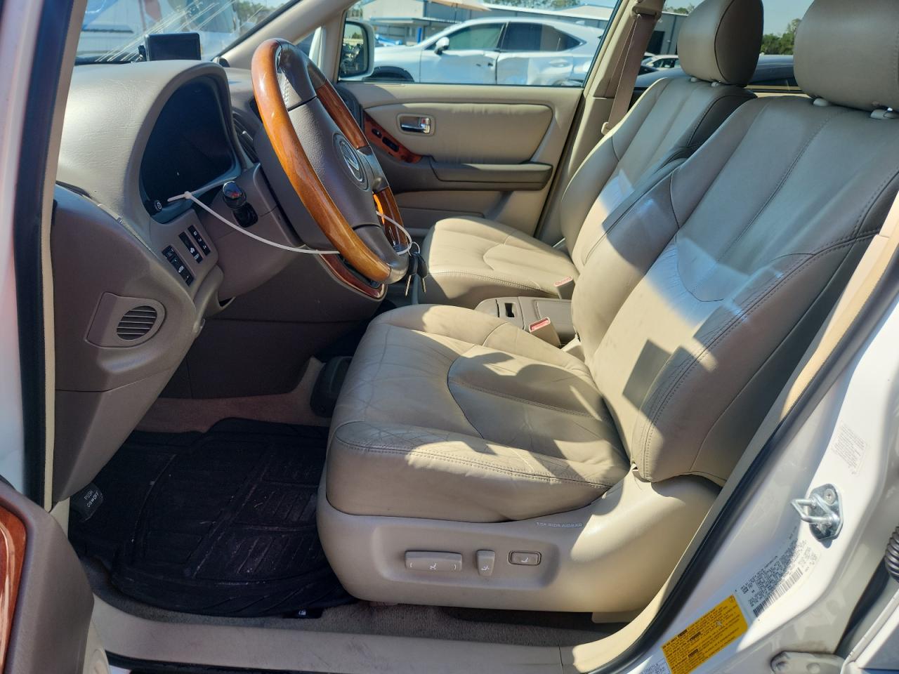 2002 Lexus Rx 300 White vin: JTJHF10U520254068