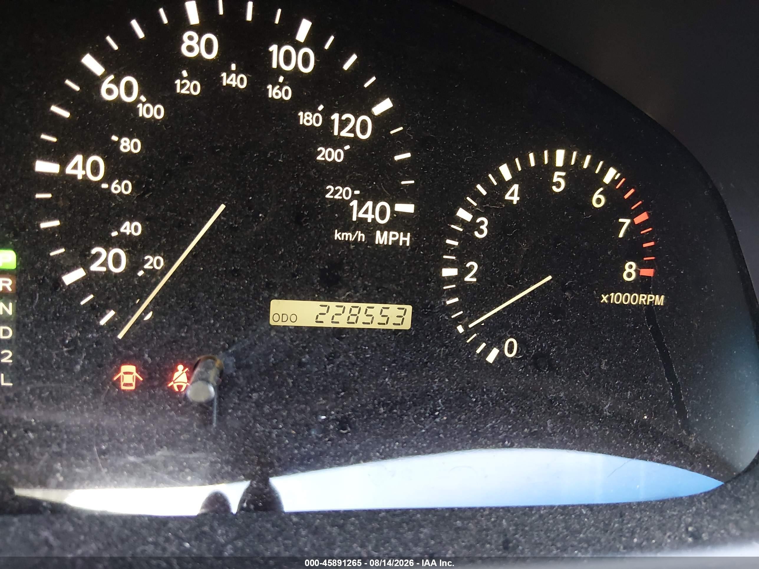 2002 Lexus Rx 300 Серебряный vin: JTJHF10U520260596