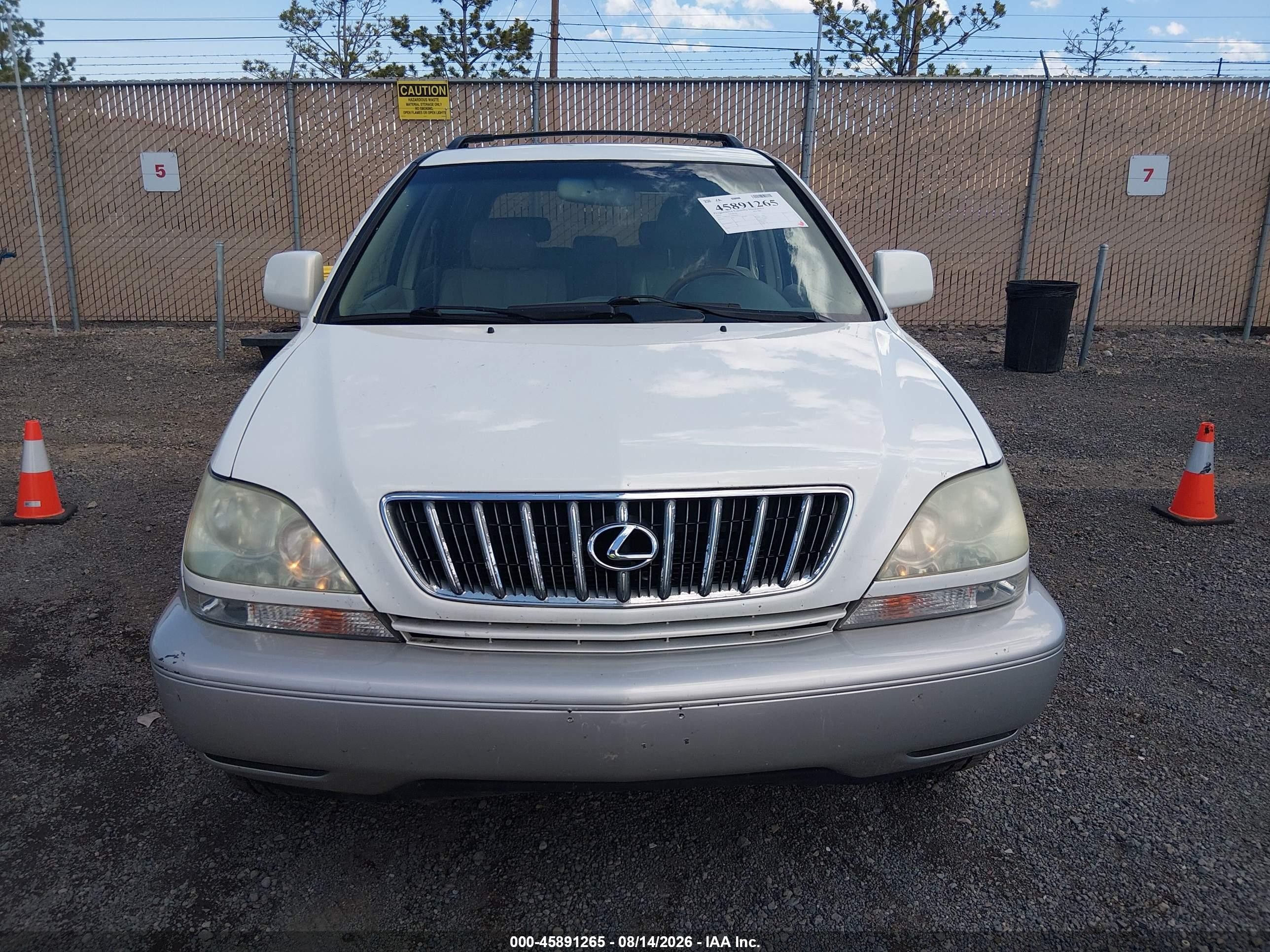 2002 Lexus Rx 300 Серебряный vin: JTJHF10U520260596