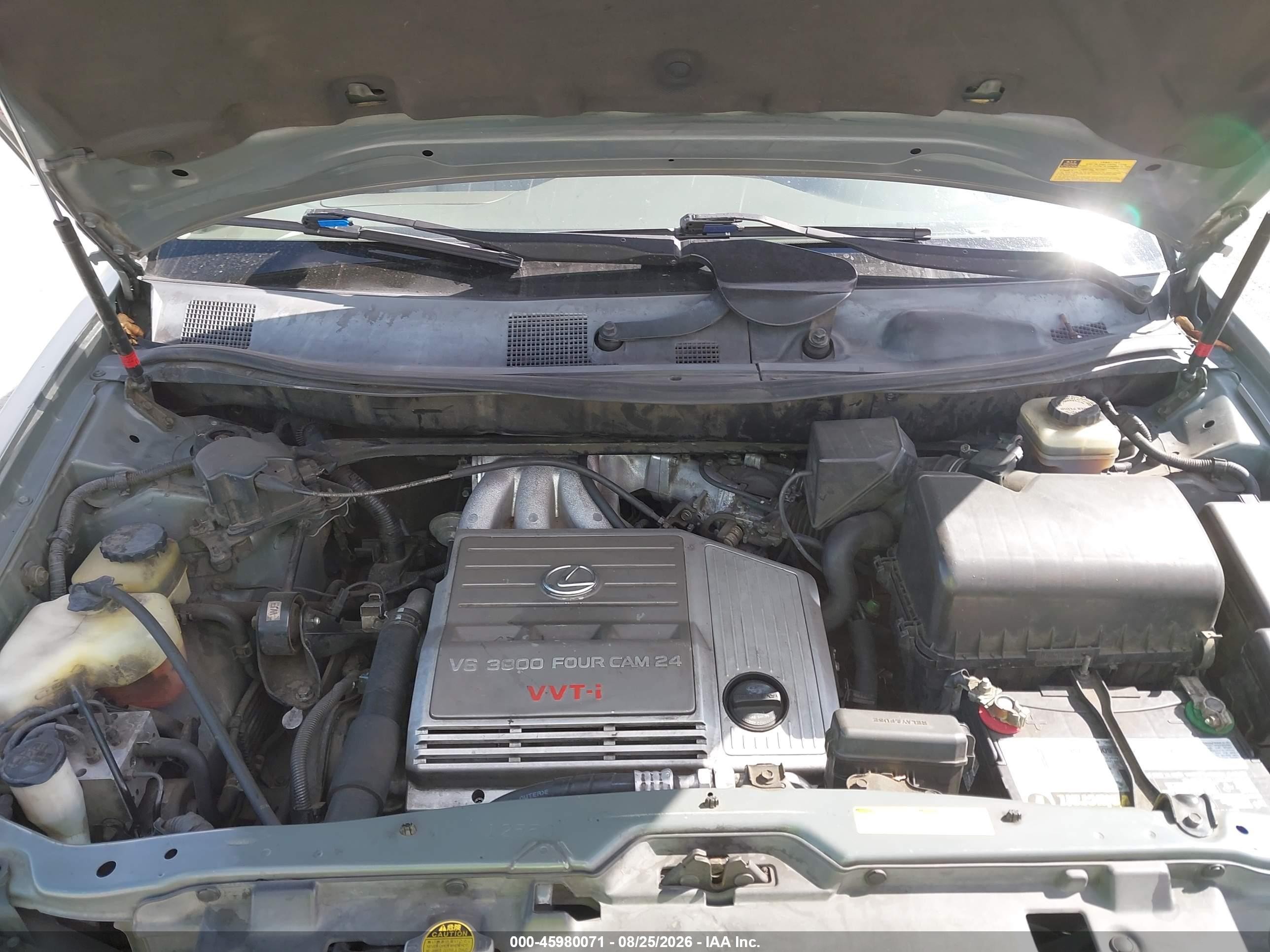 2002 Lexus Rx 300 Серый vin: JTJHF10U520276085