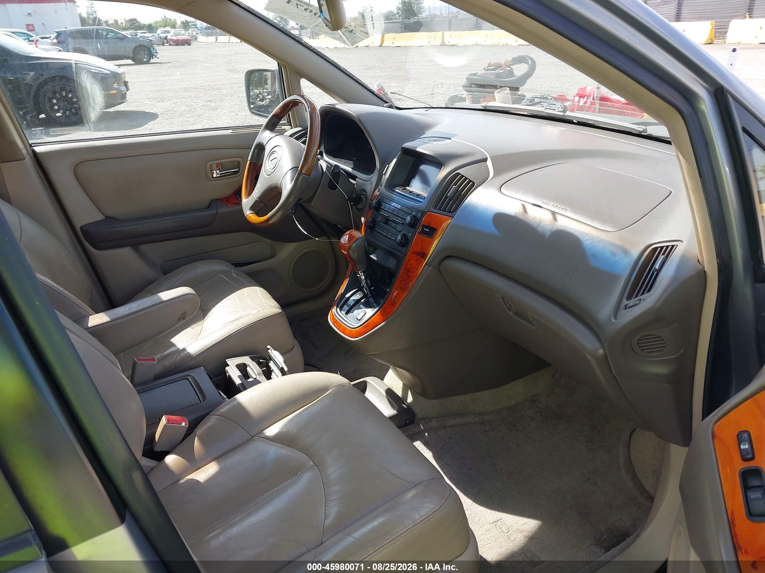 2002 Lexus Rx 300 Серый vin: JTJHF10U520276085