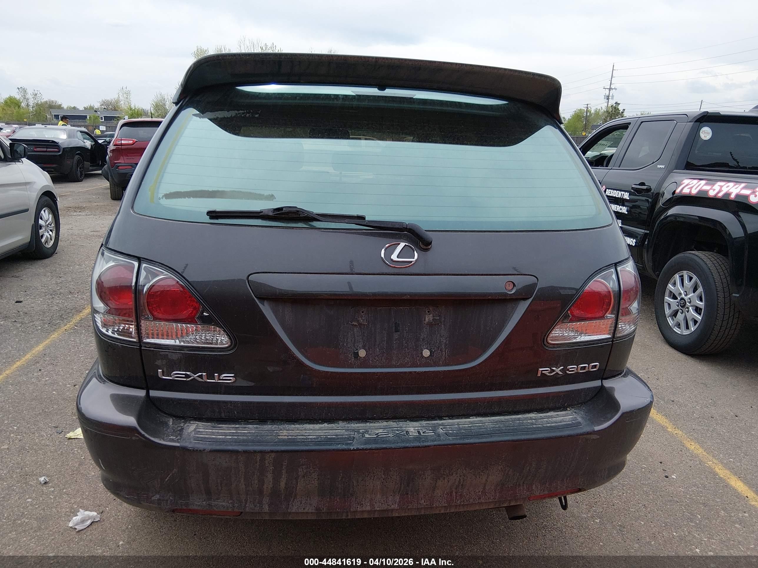 2002 Lexus Rx 300   Gray vin: JTJHF10U520278371